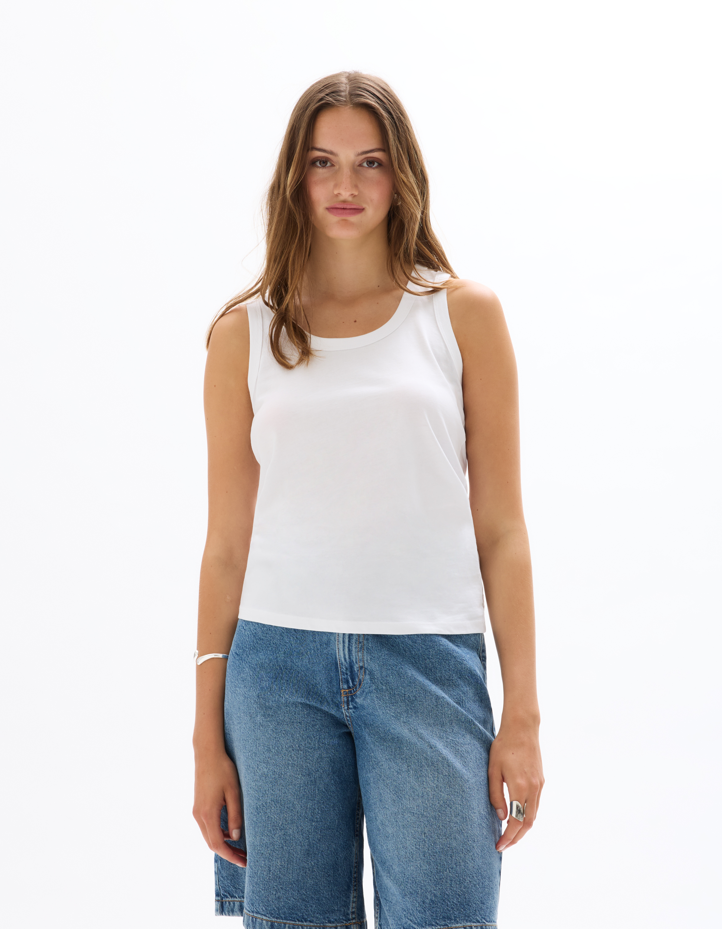 Débardeur à larges bretelles 100% coton - celio - Modalova