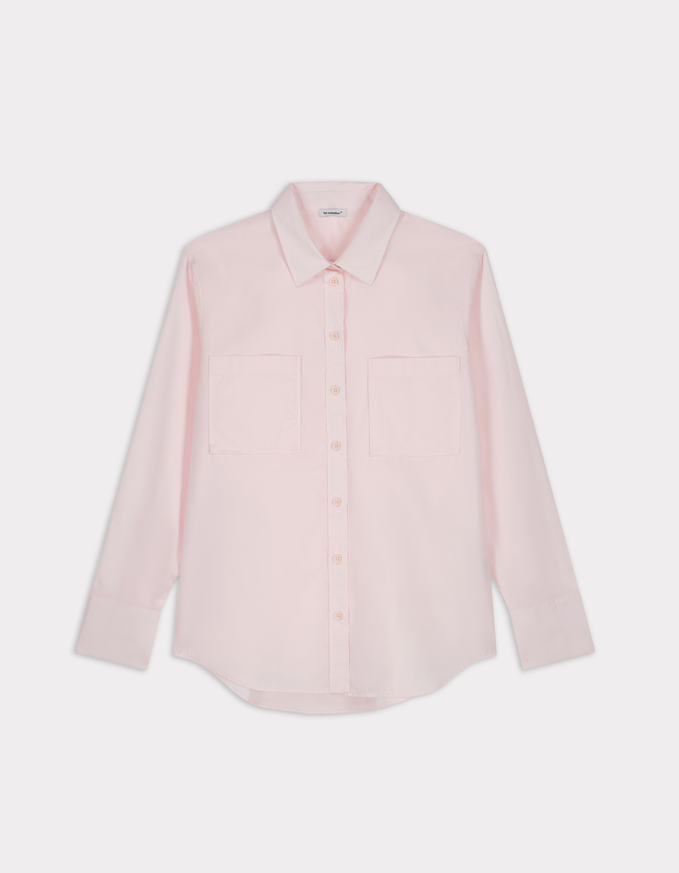 Chemise coton Large - rose