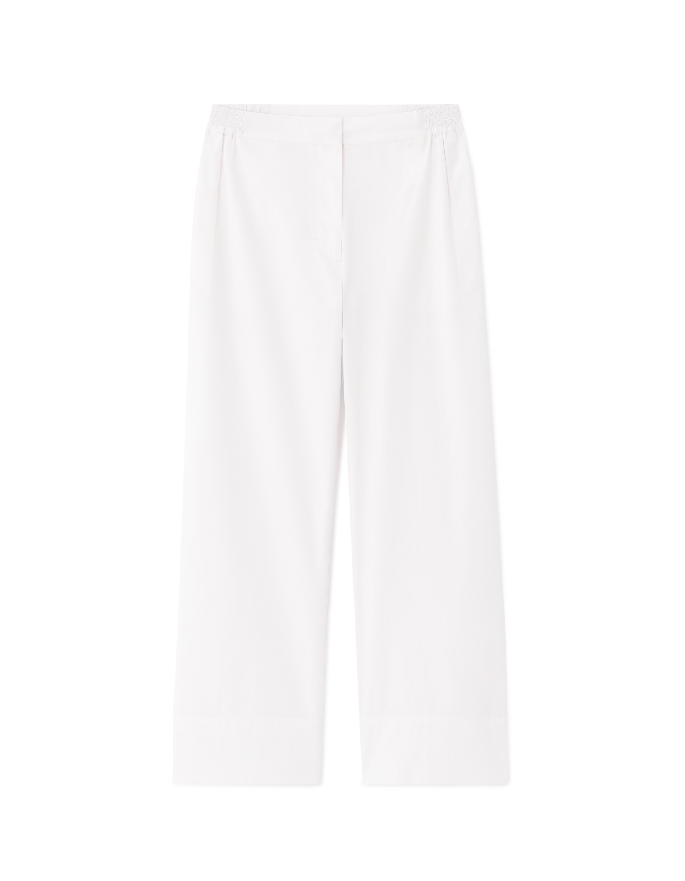 Pantalon large - blanc