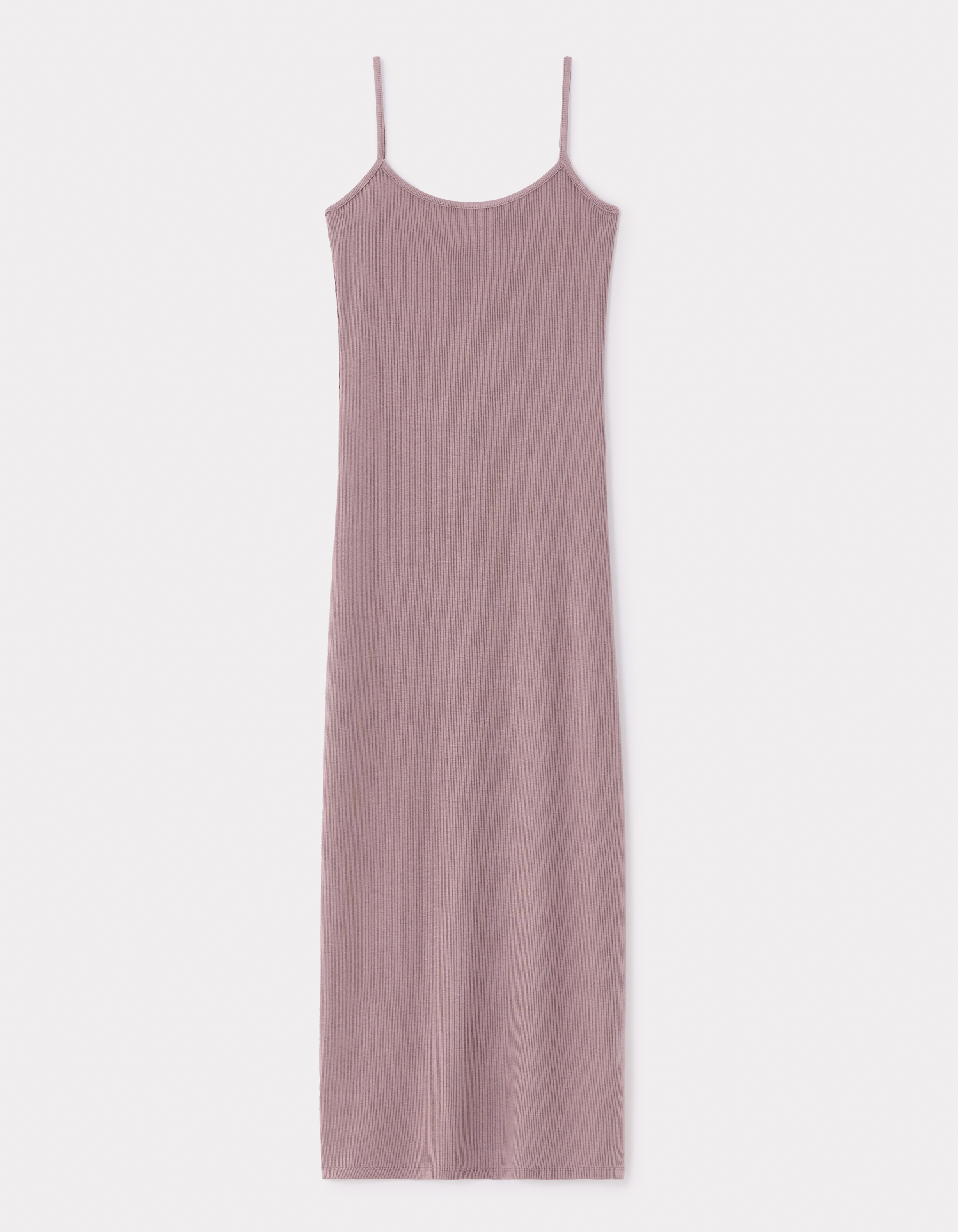 Robe moulante en modal - violet