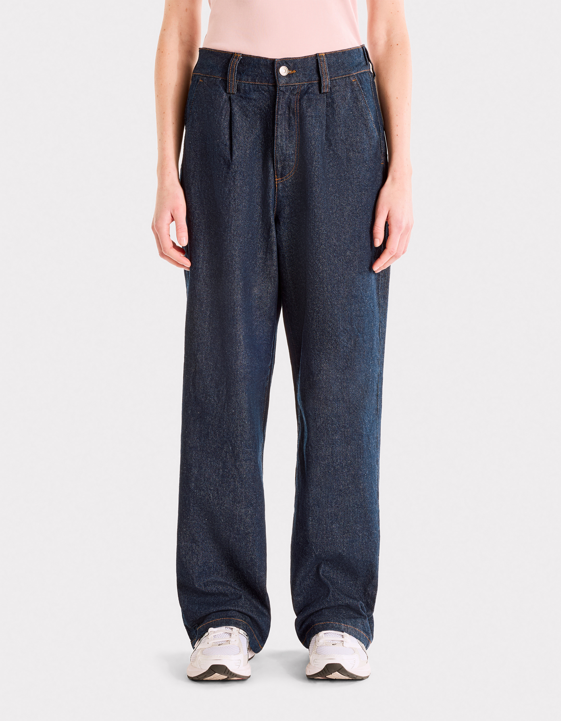 Jean large taille élastiquée - celio - Modalova