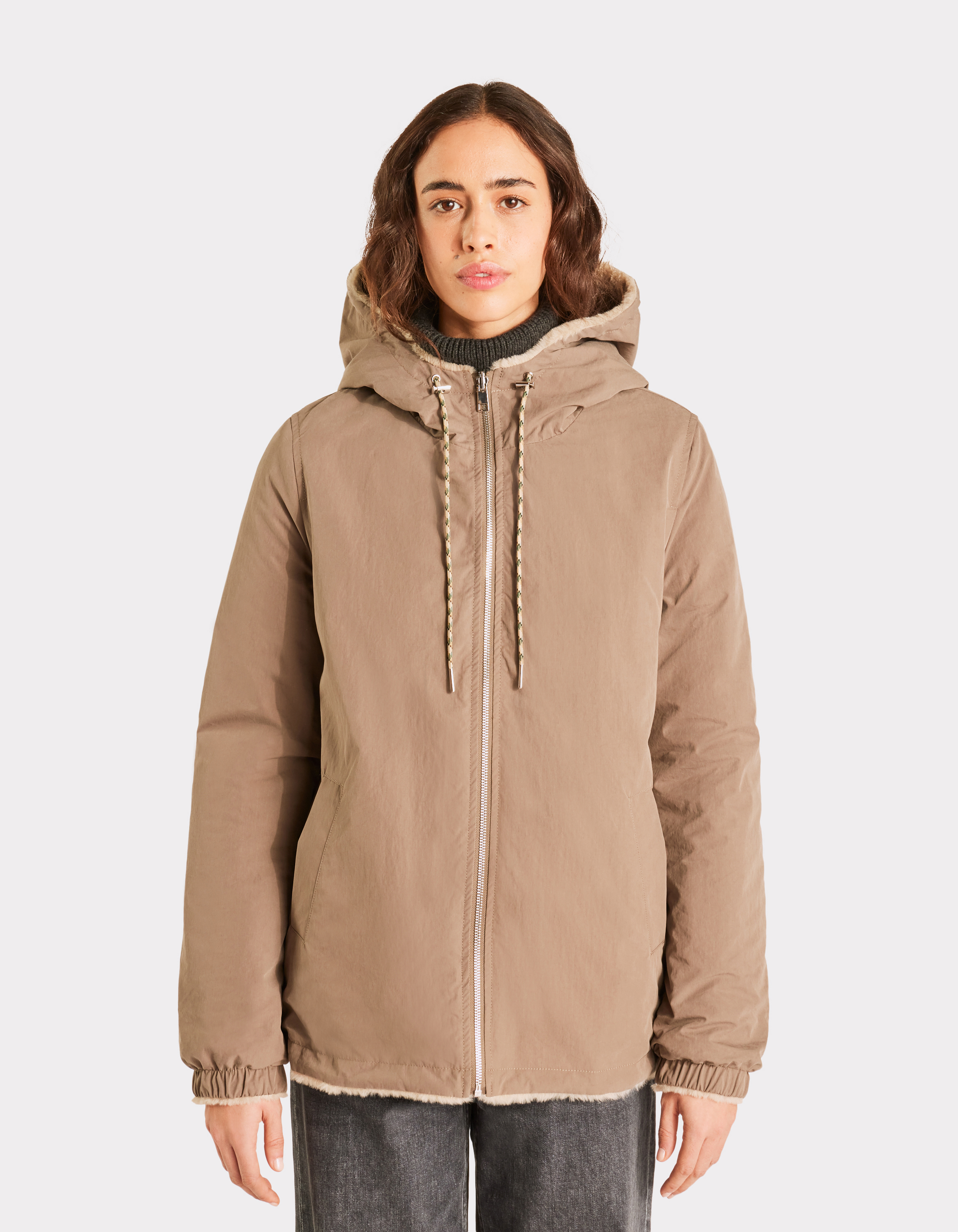 Parka avec intérieur duveteux - celio - Modalova