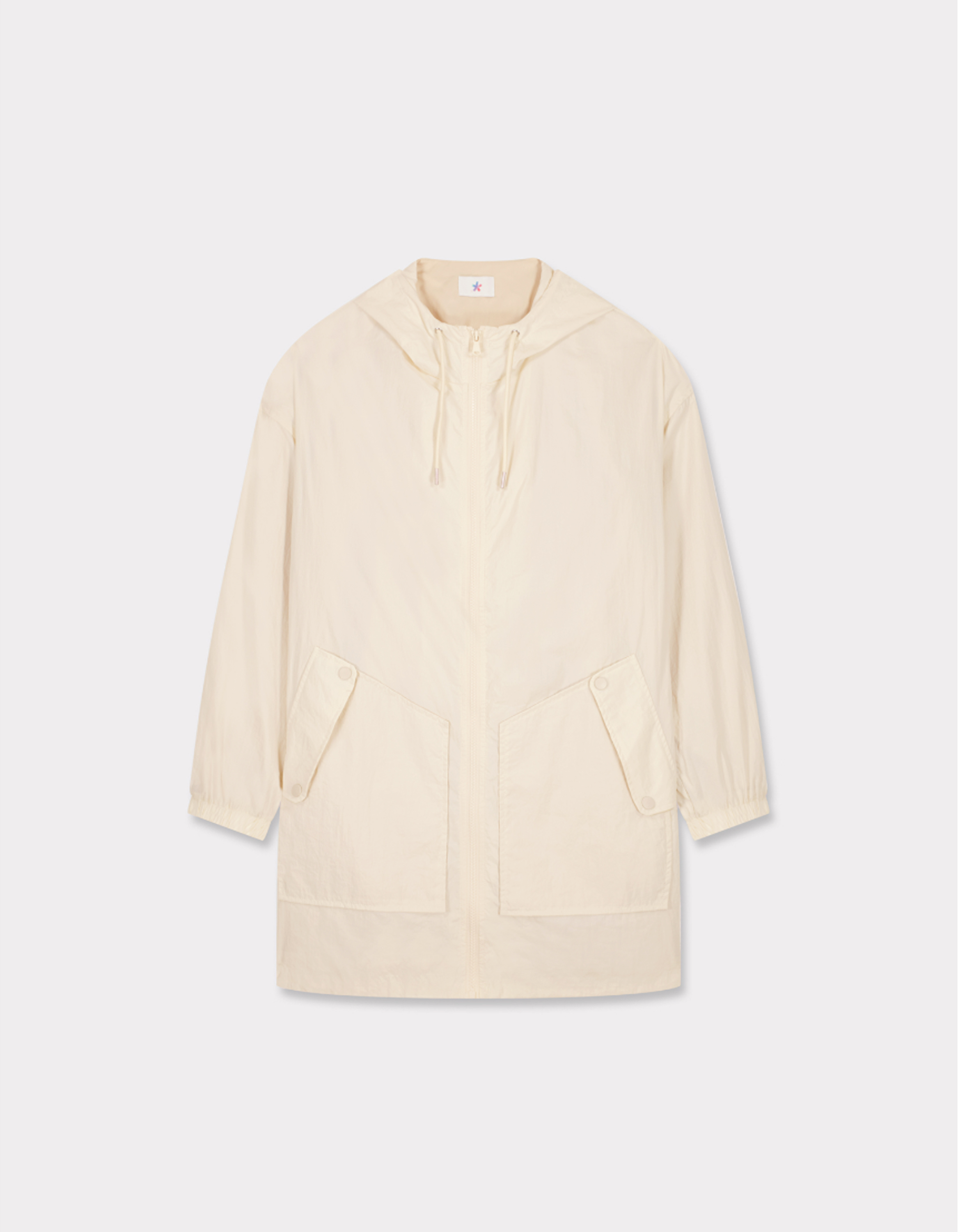 Parka resserable - beige