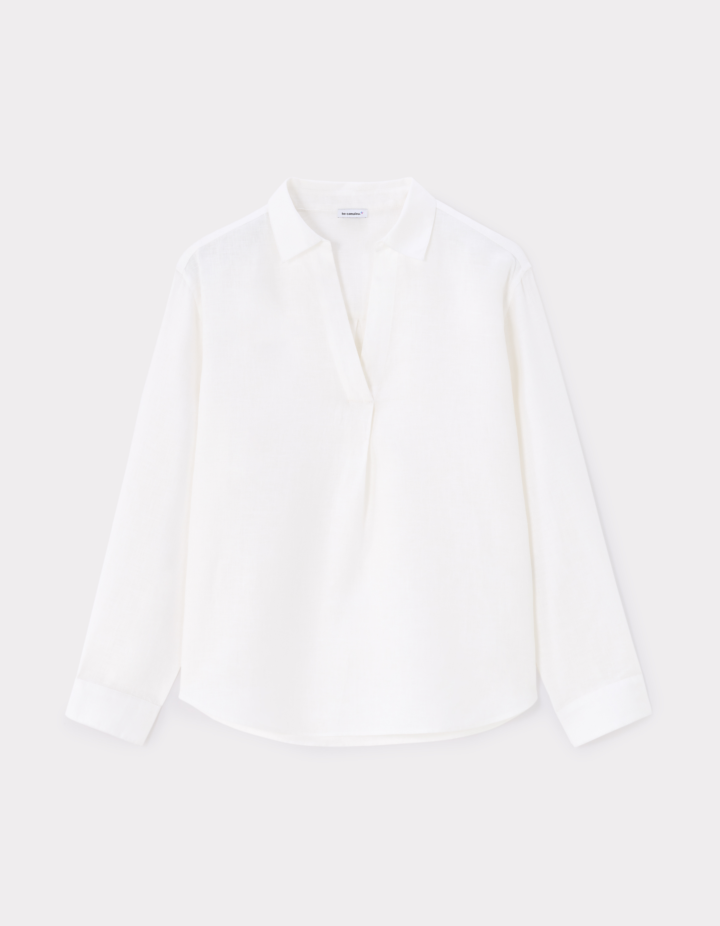 Blouse 100% Lin - blanc