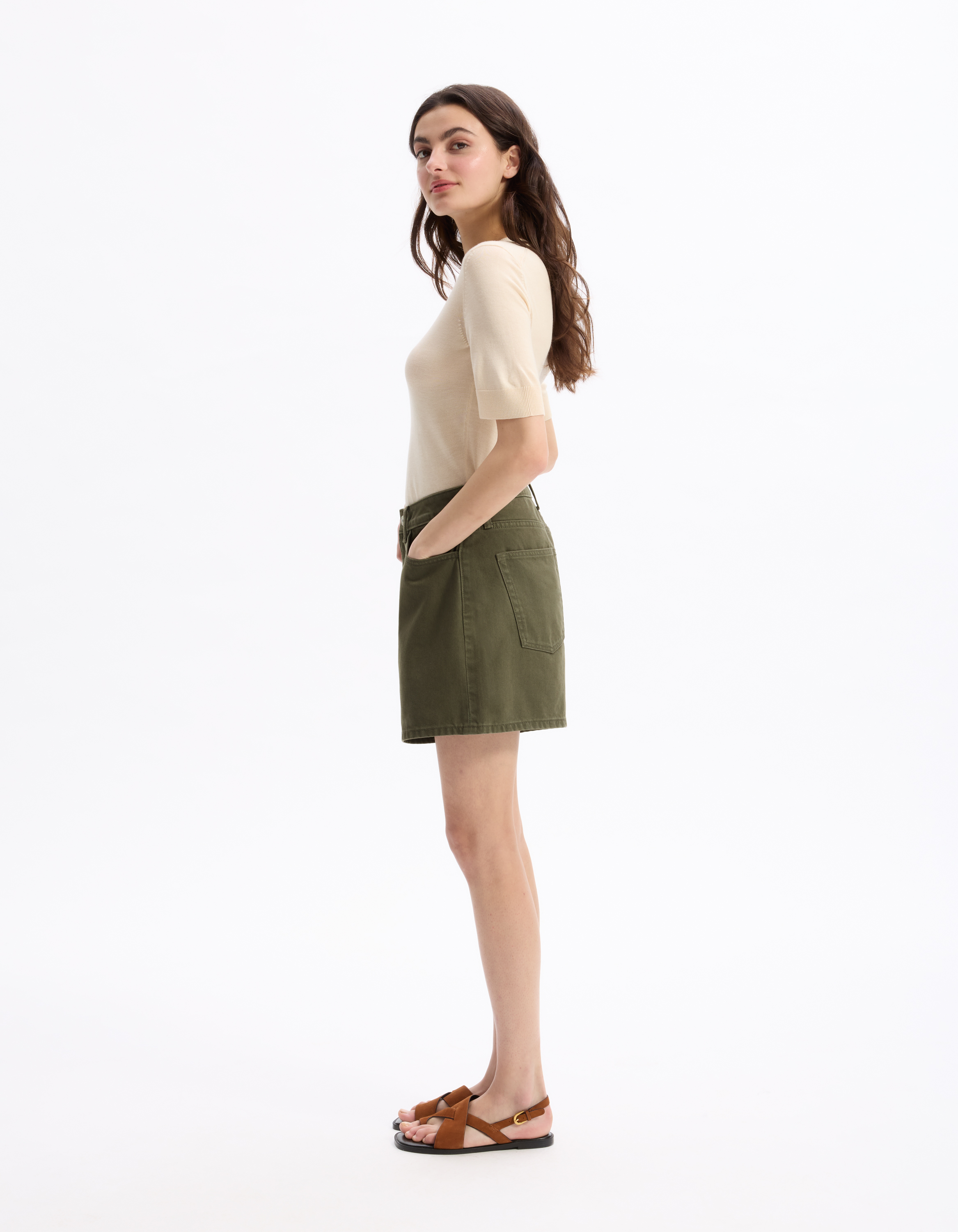 Short flat - vert - celio - Modalova