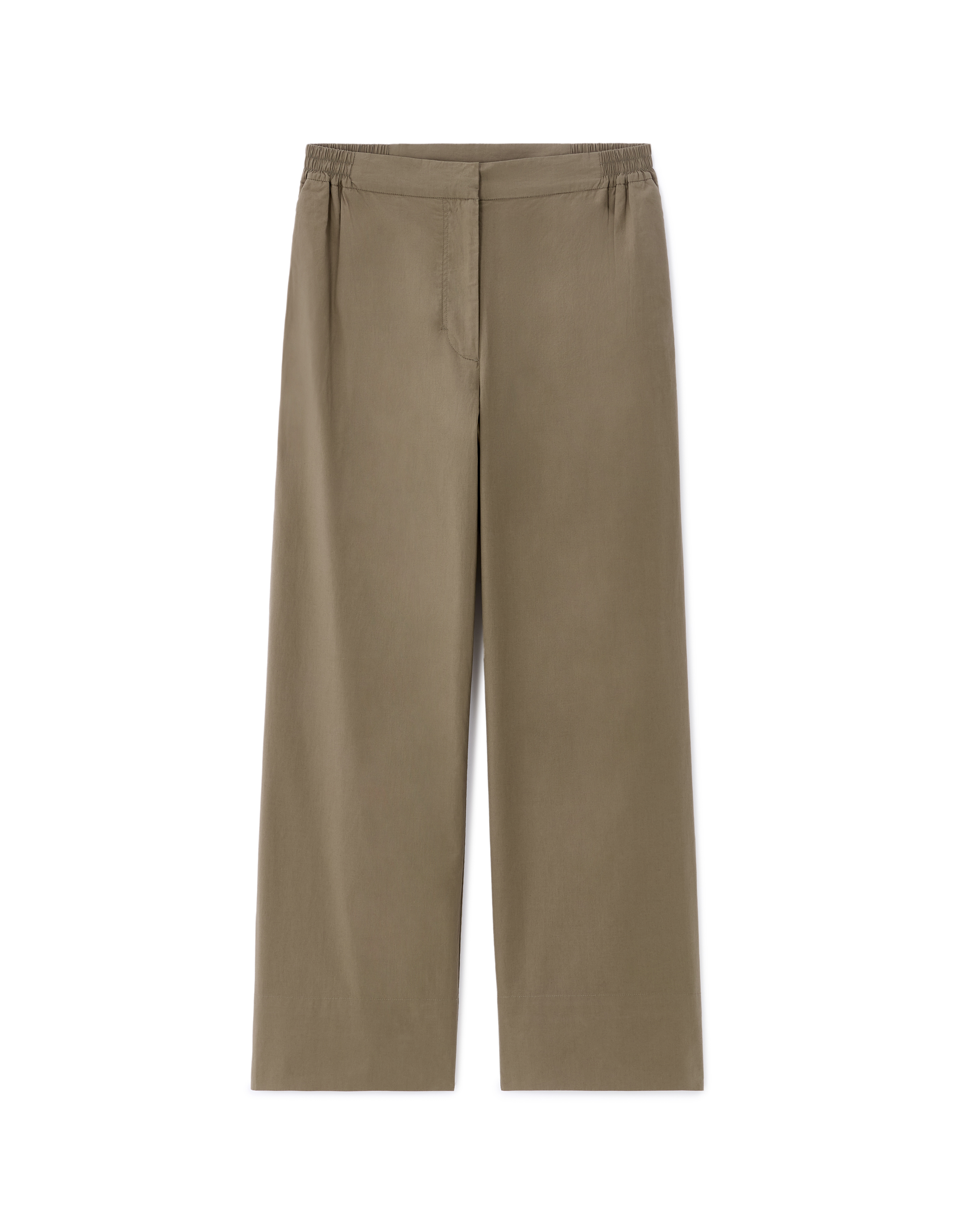 Pantalon large - kaki
