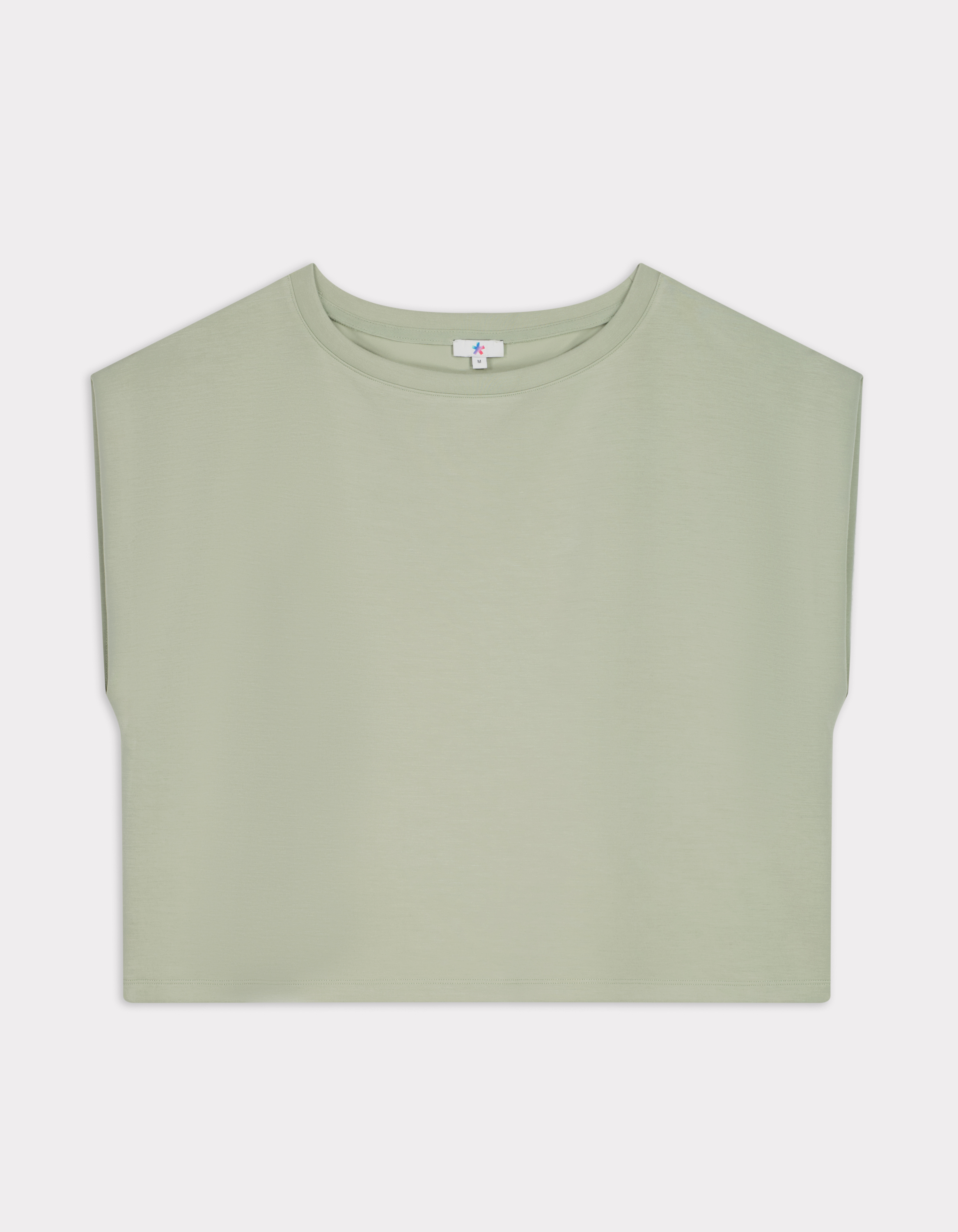 T-shirt ample sans manches HOME - vert