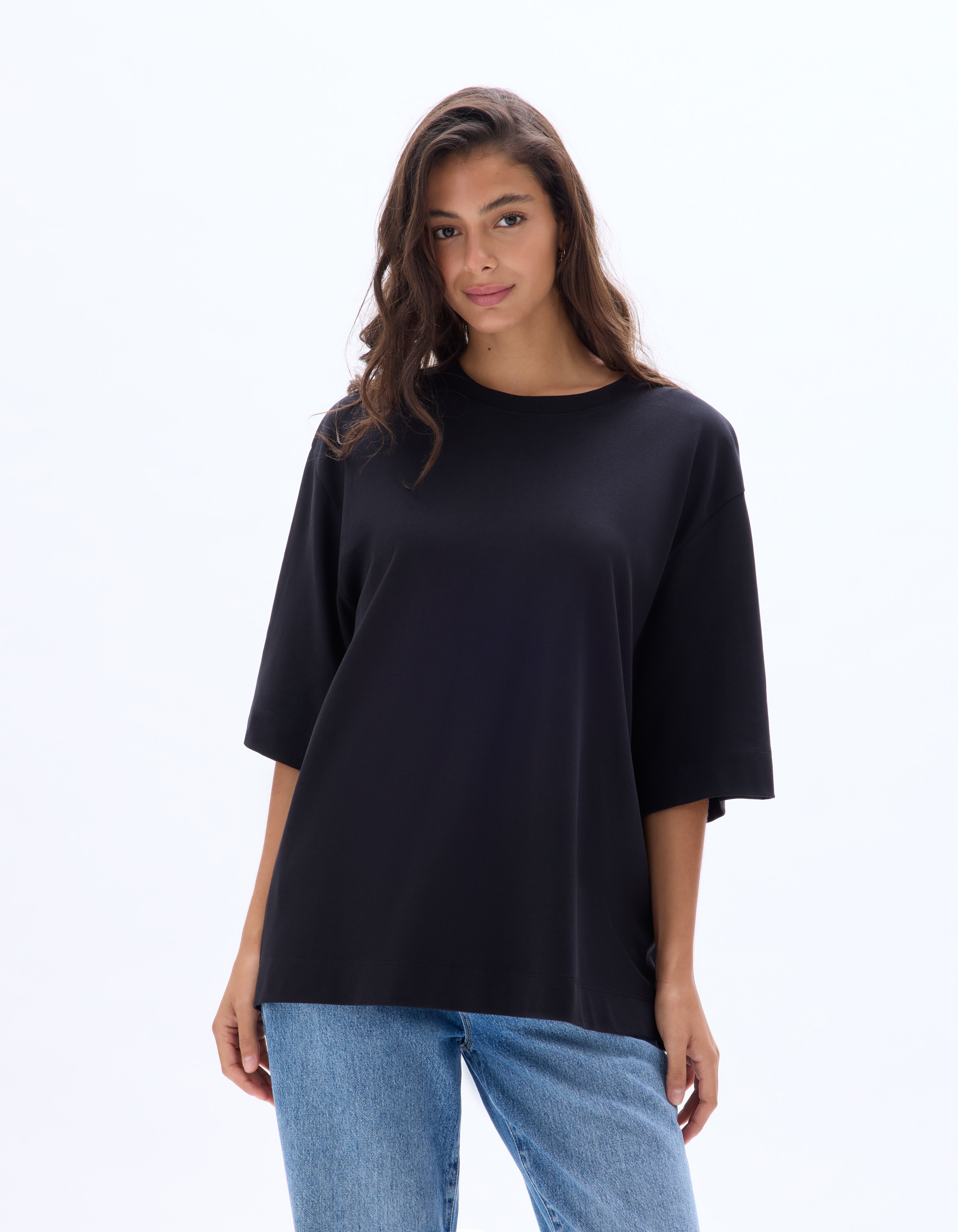 T-shirt en coton épais oversize - celio - Modalova