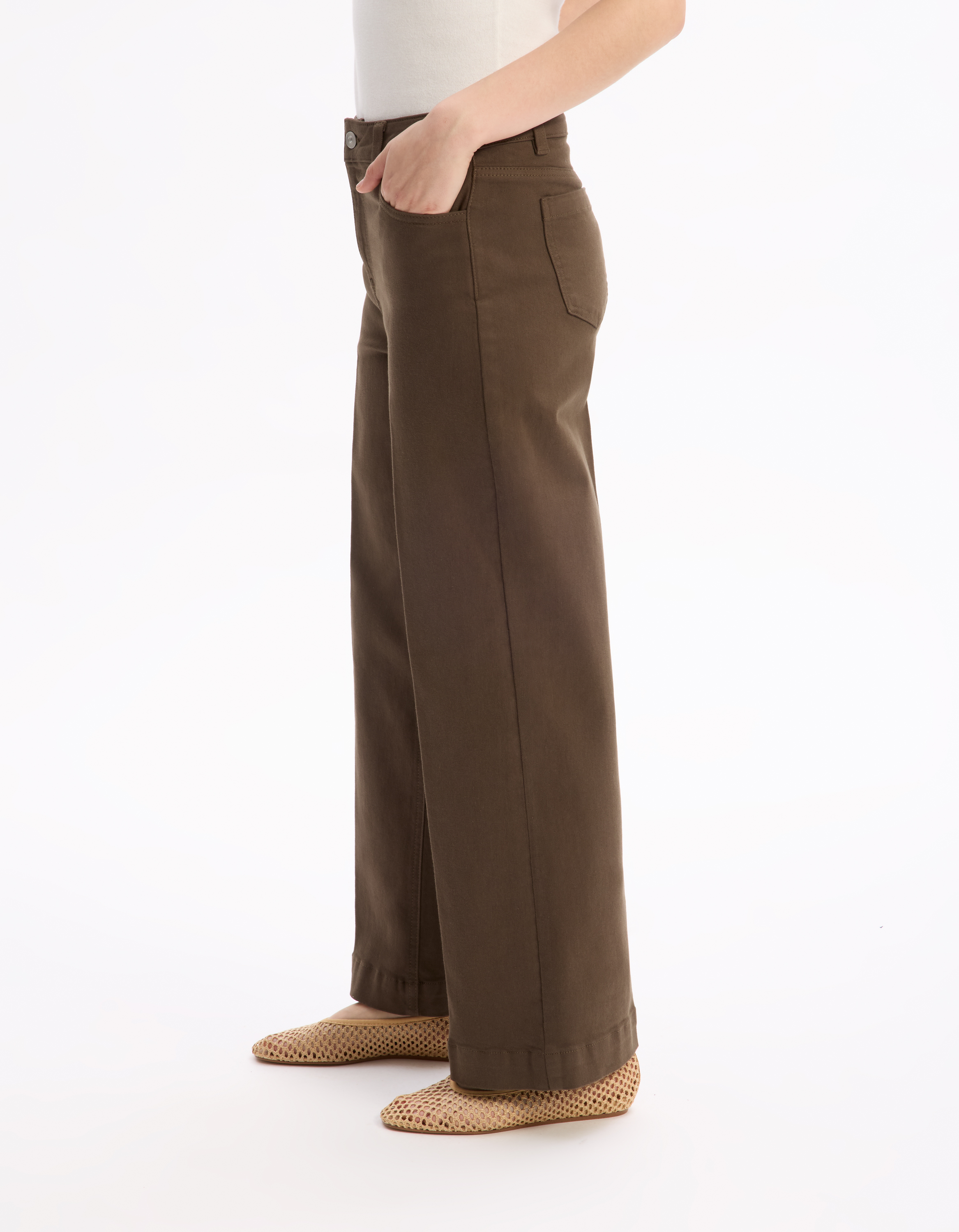 Pantalon décontracté - vert - celio - Modalova