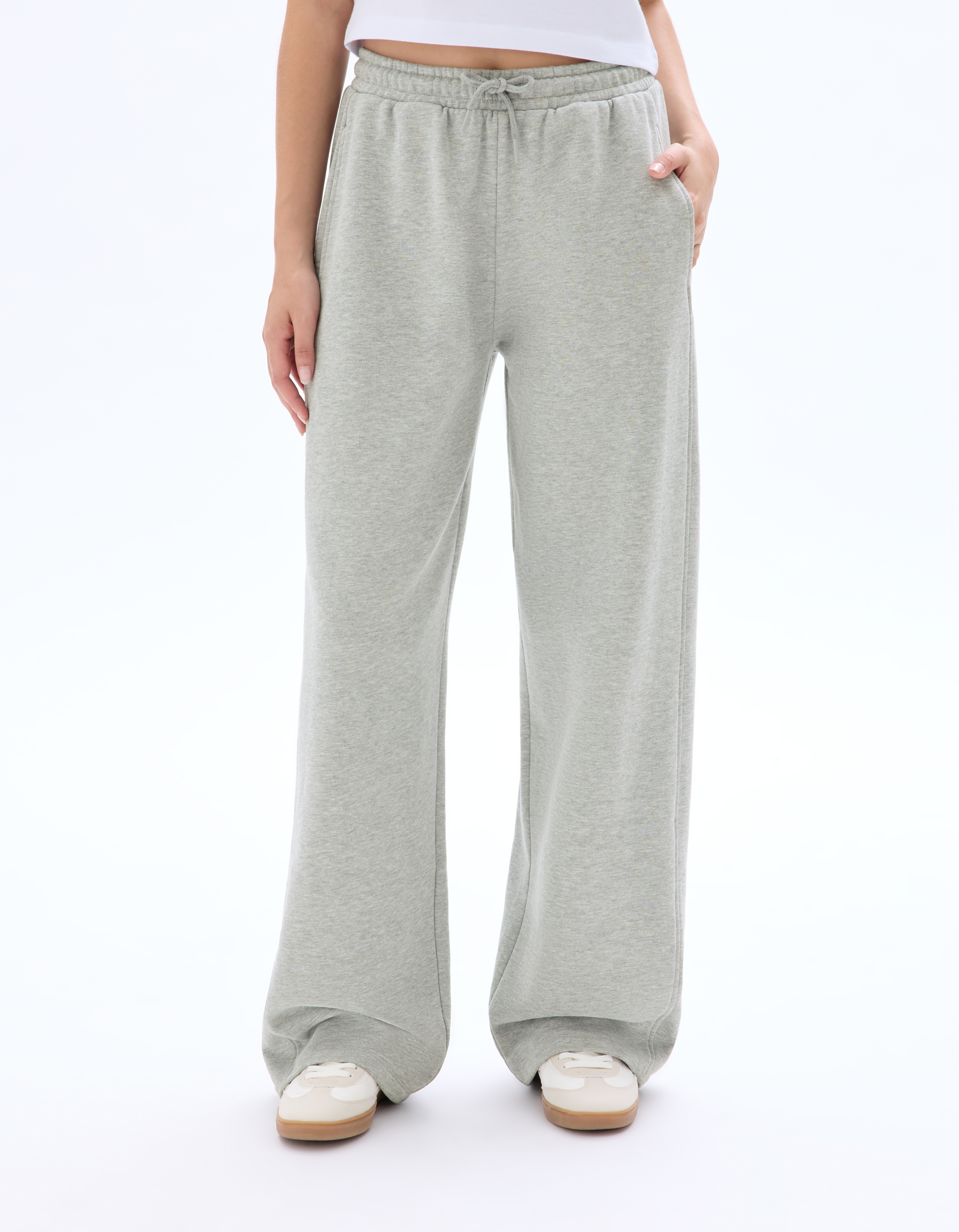 Jogging large en molleton - gris - celio - Modalova