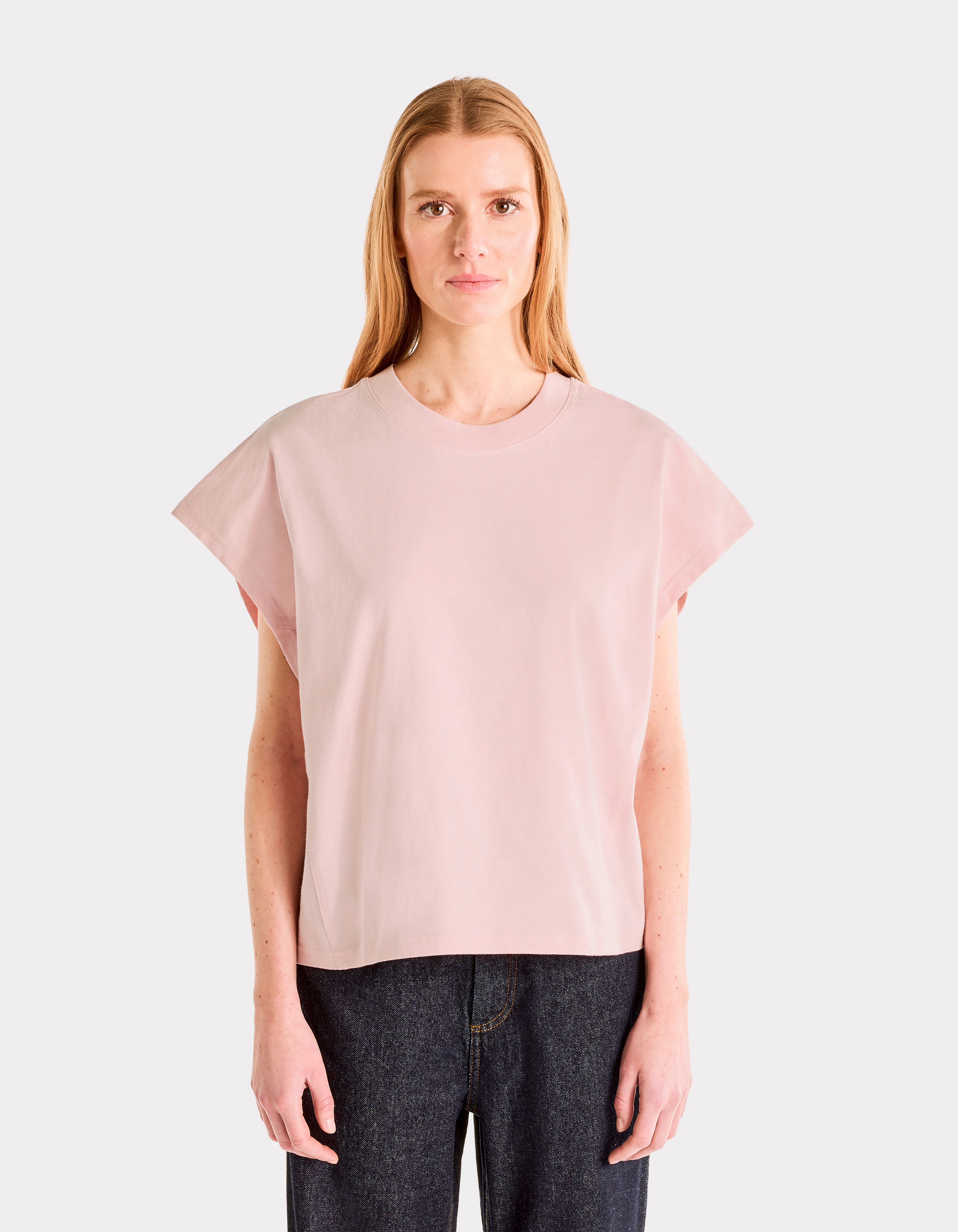 T-shirt coton épais oversize sans manche - celio - Modalova