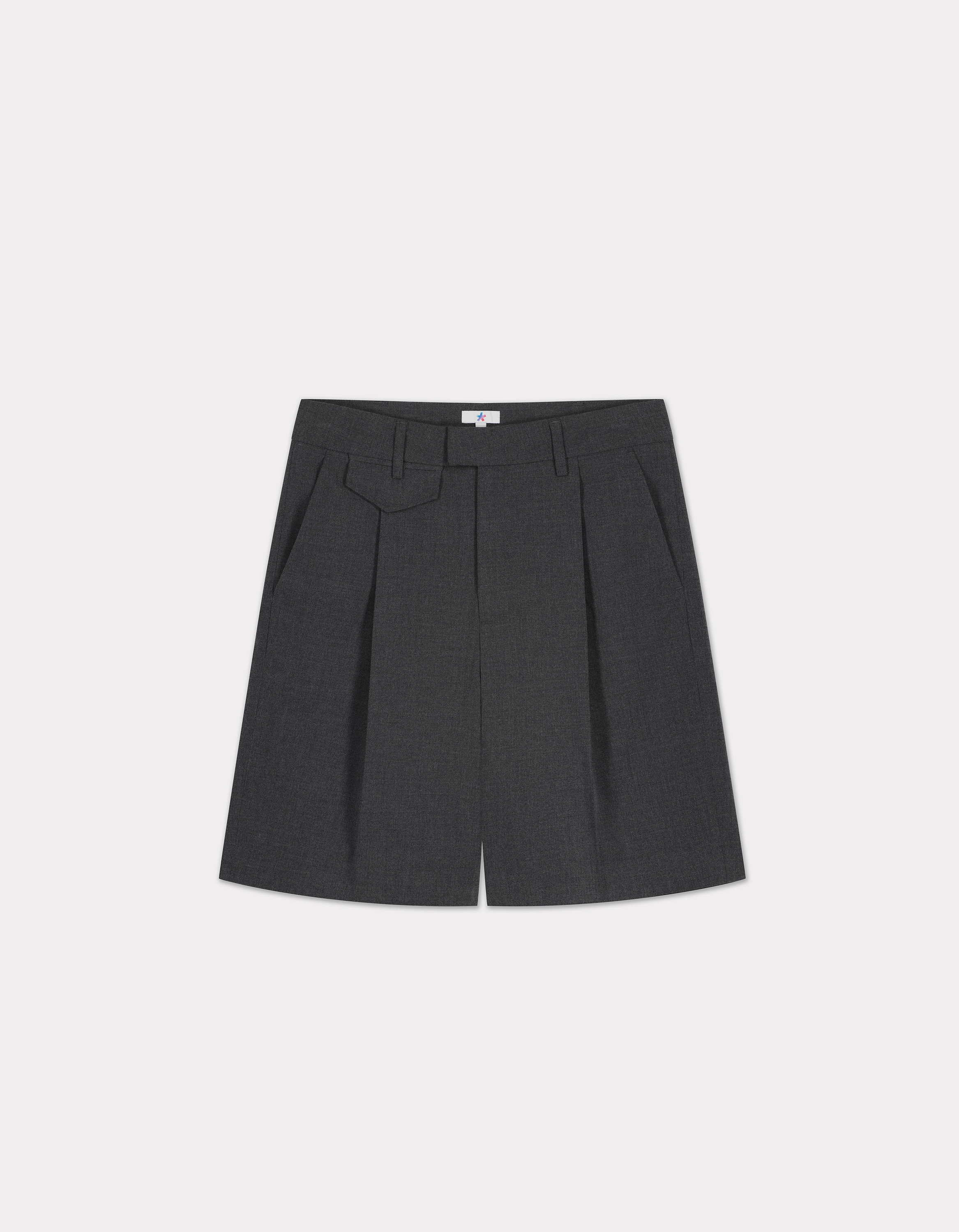 Bermuda habillé - gris