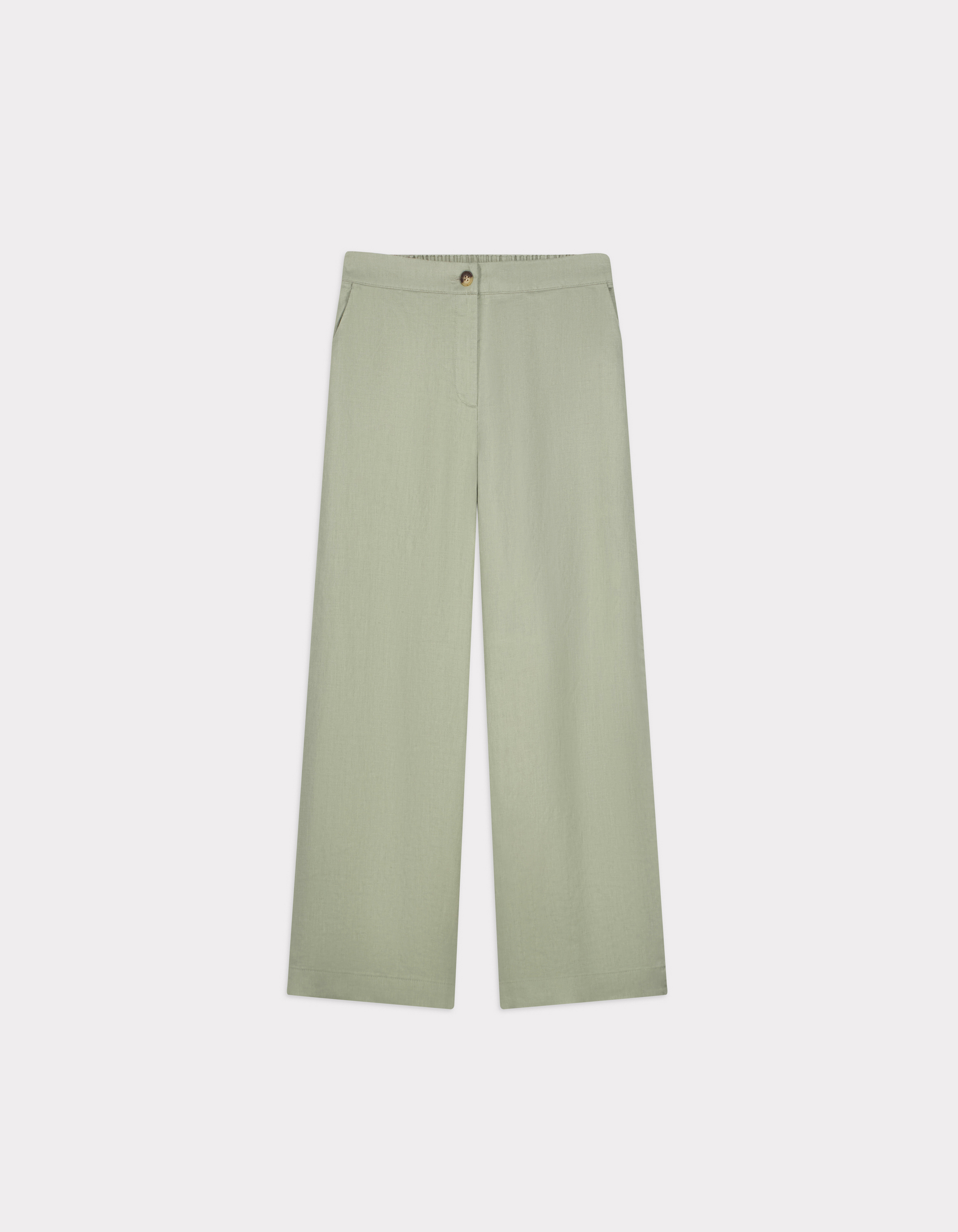 Pantalon en lin - vert