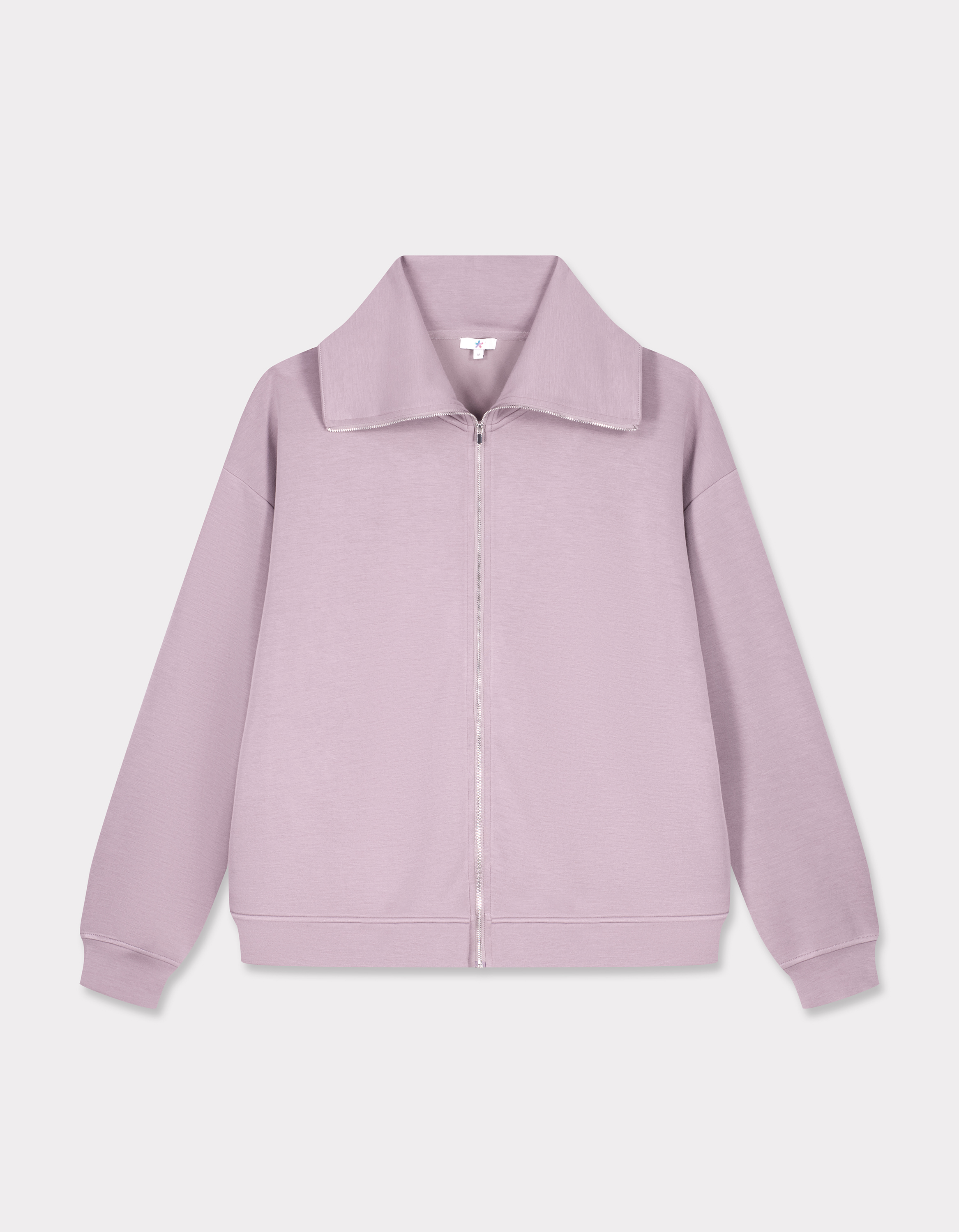 Veste zippée jogging HOME - violet