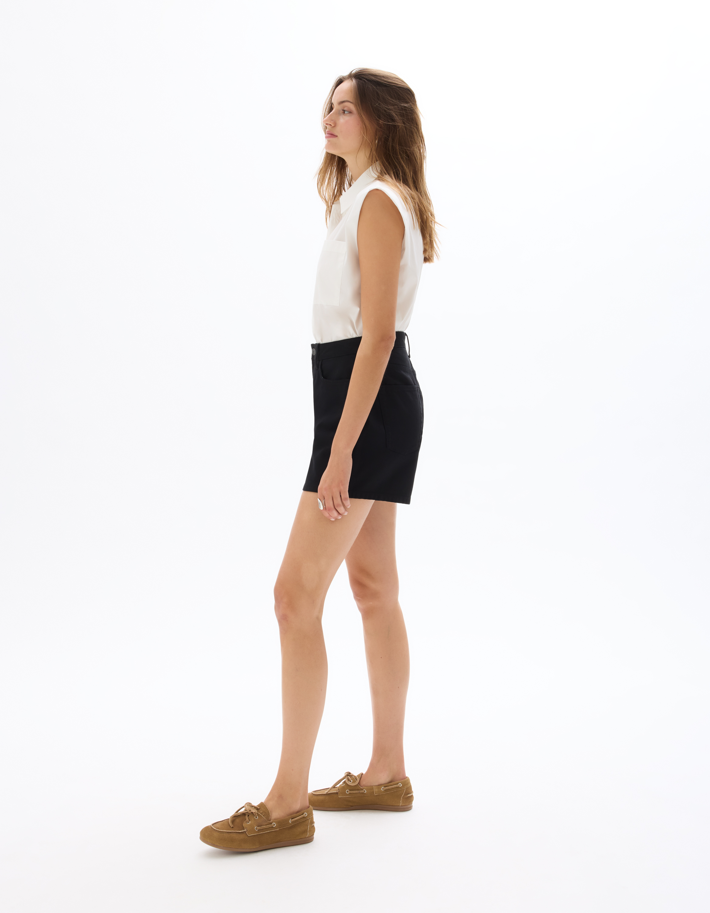 Short 5 poches - noir - celio - Modalova