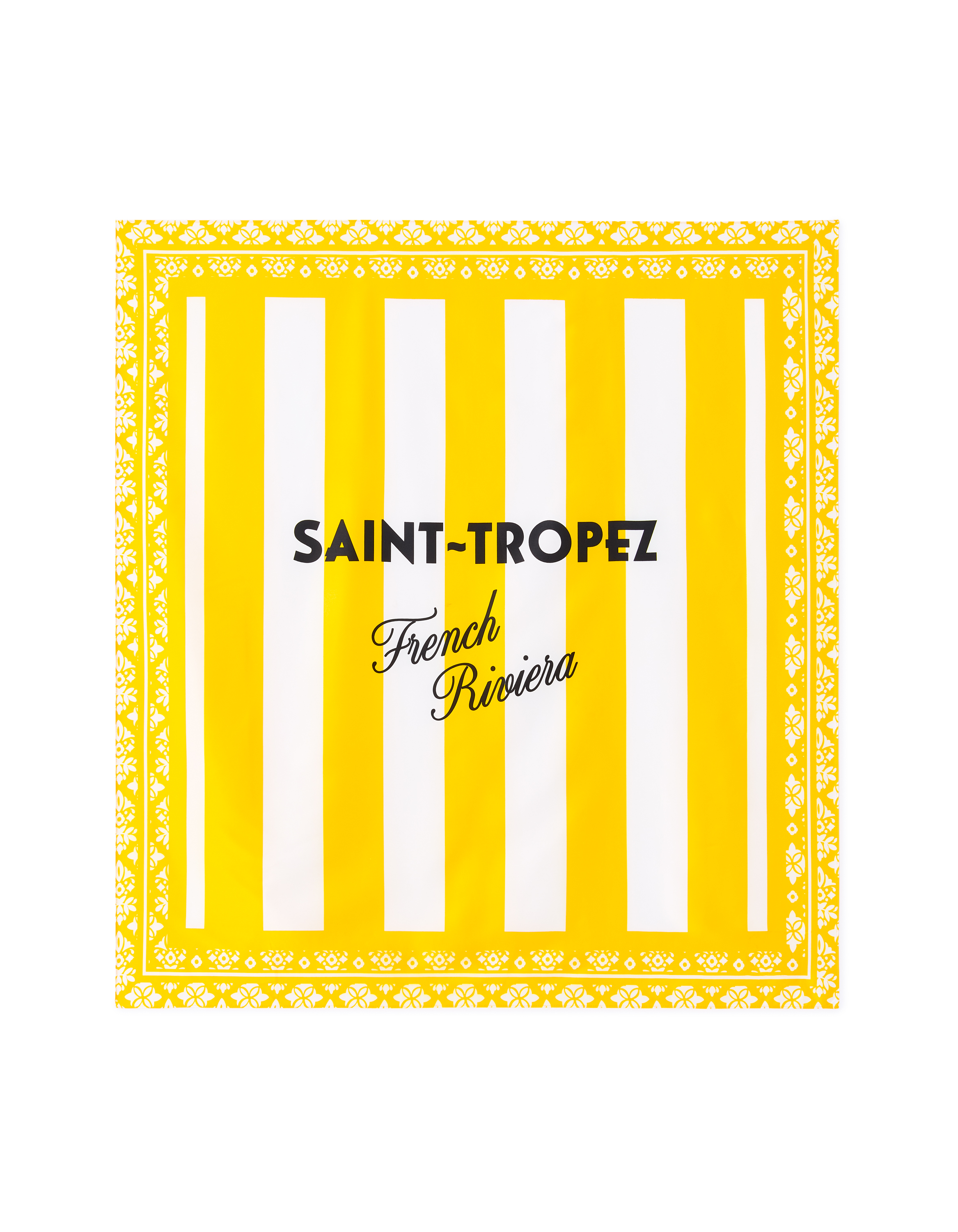 Saint-Tropez - foulard jaune