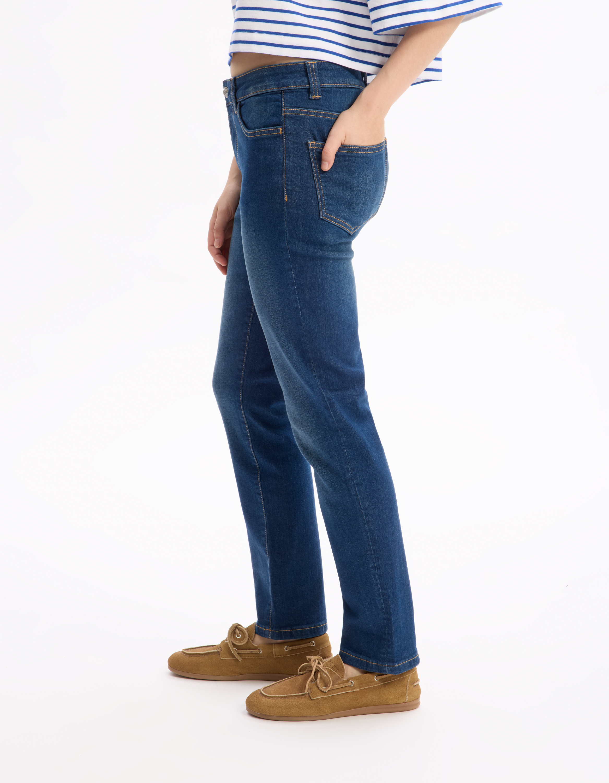 Jean slim - bleu - celio - Modalova