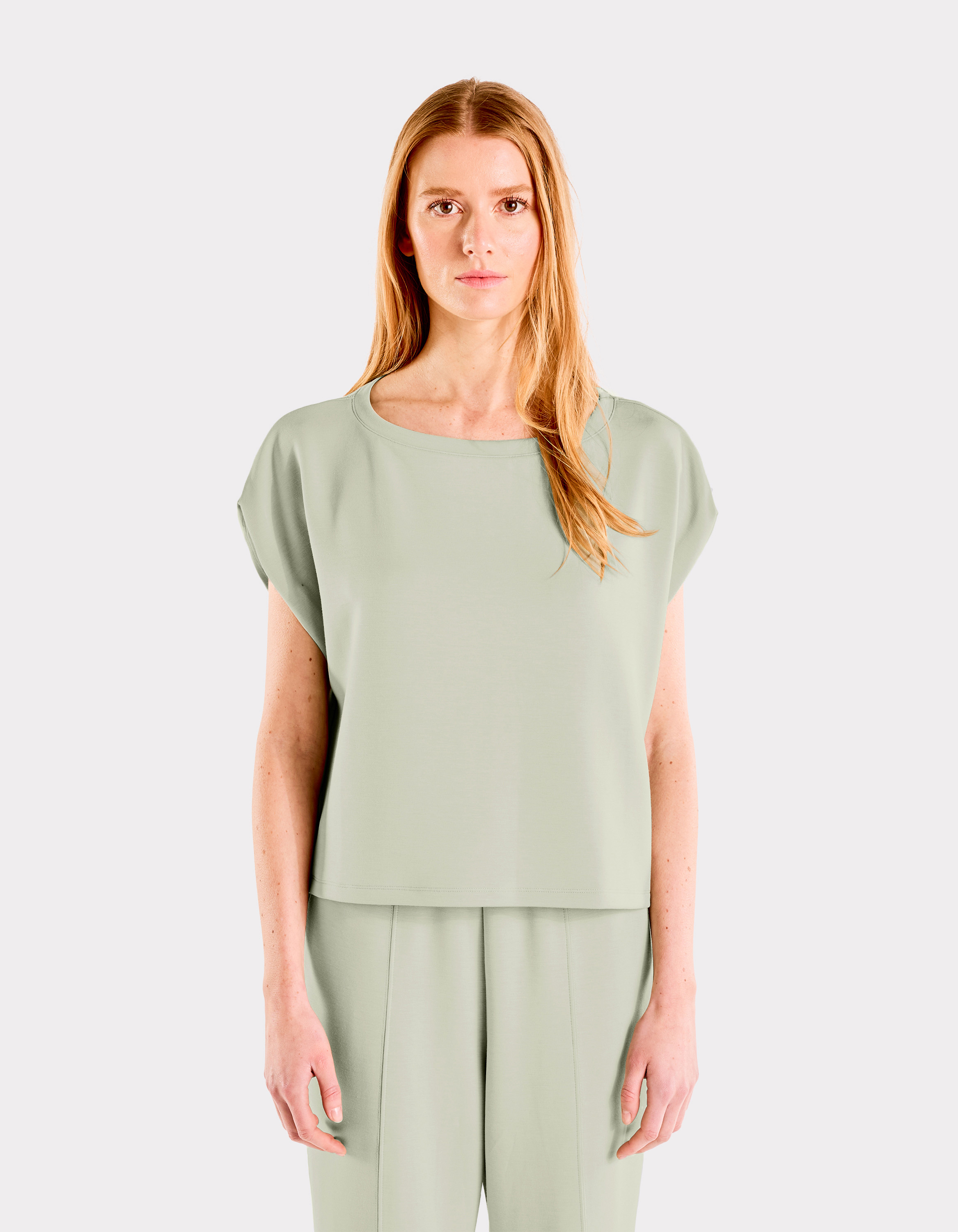 T-shirt ample sans manches HOME - vert - celio - Modalova