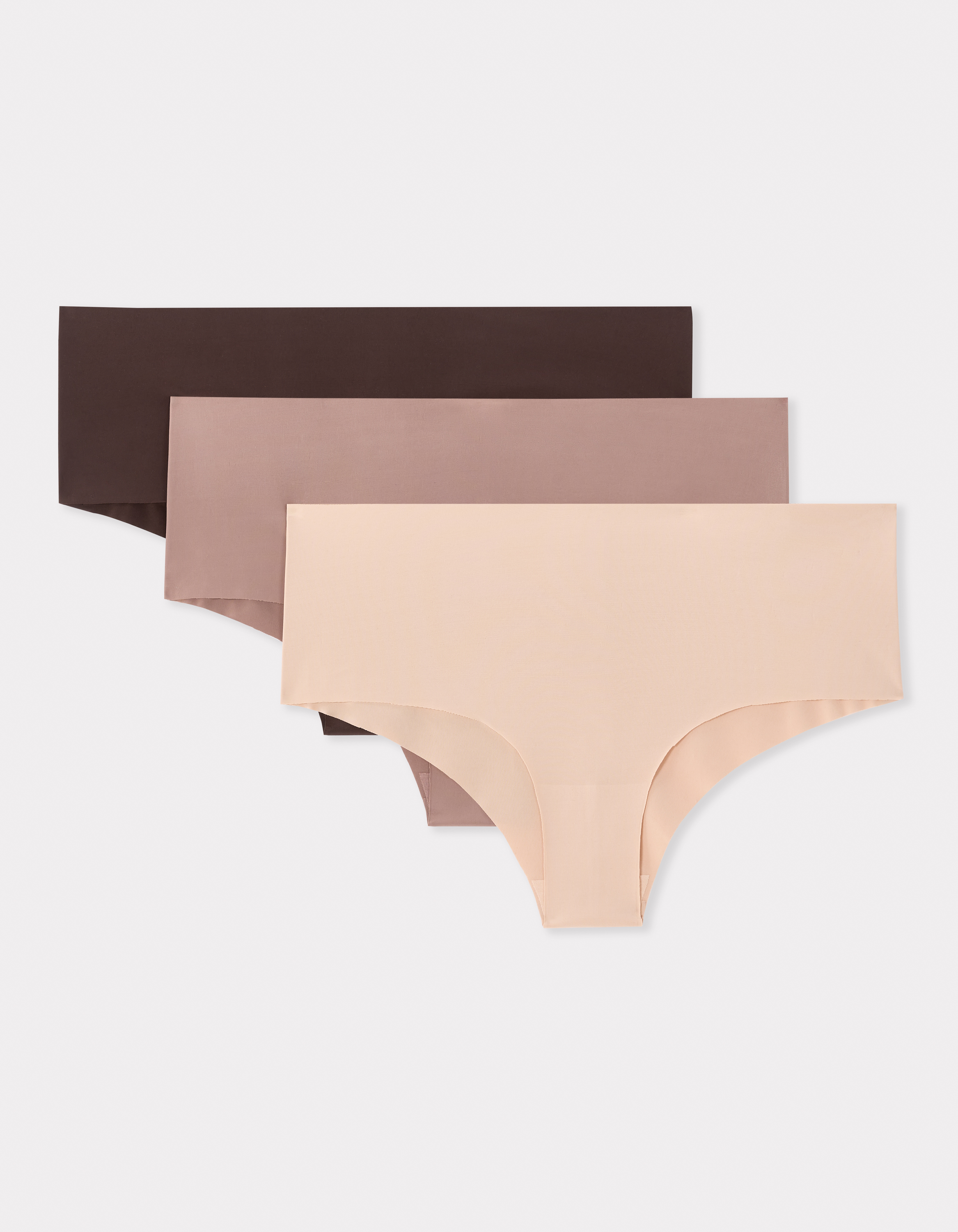 Shorty en microfibre - beige