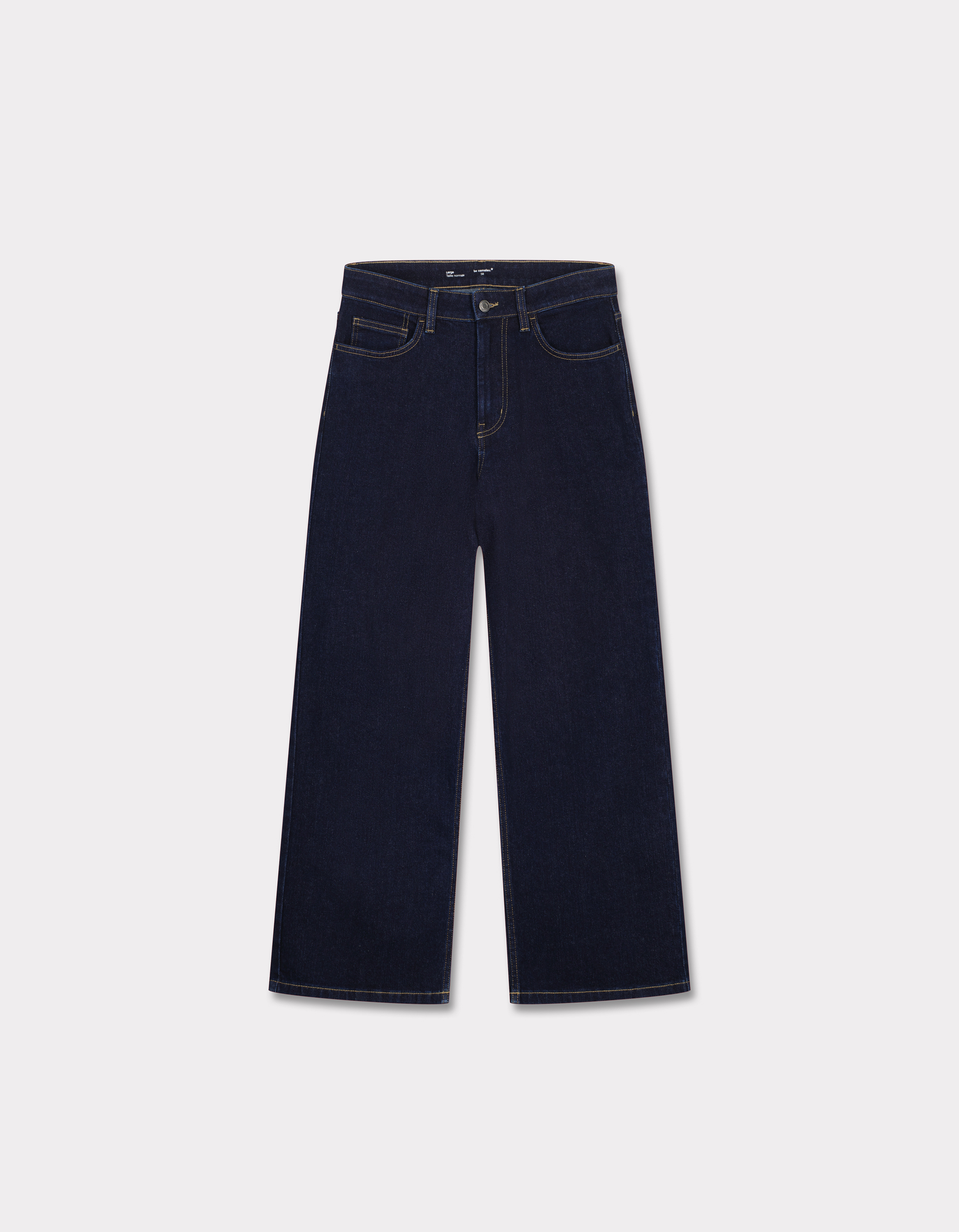 Jean large - brut