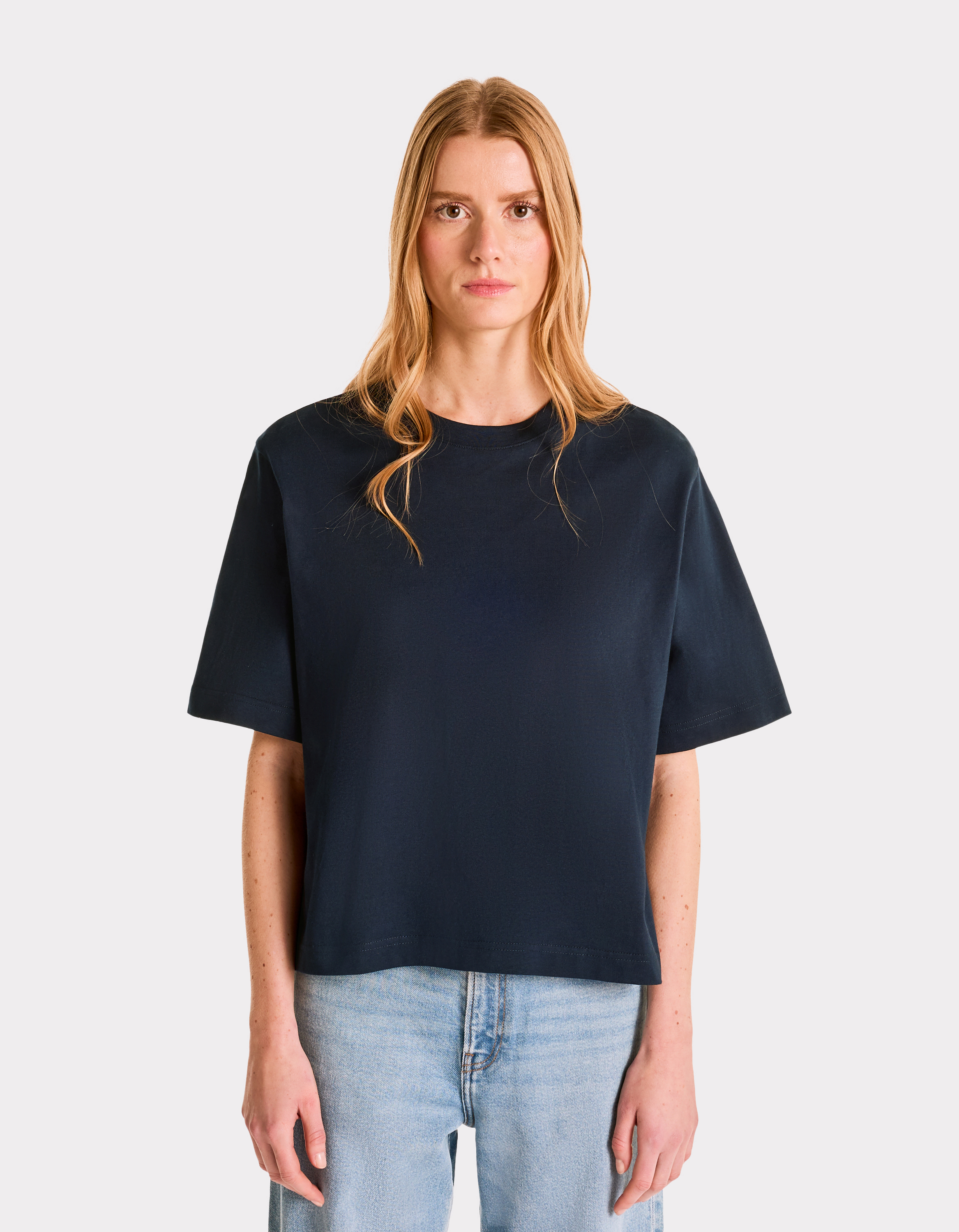 T-shirt en coton épais boxy - celio - Modalova