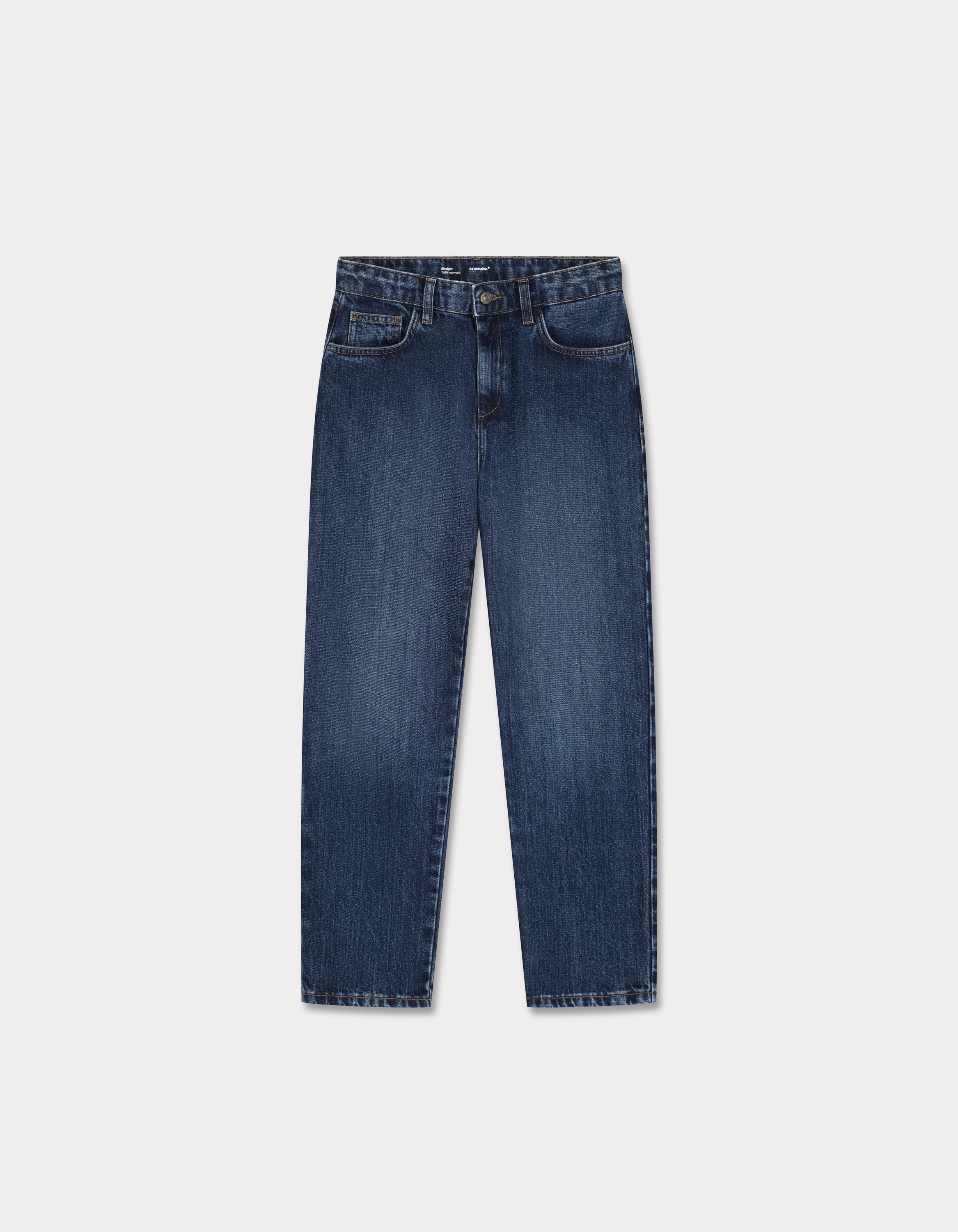 Jean droit taille normale - brut