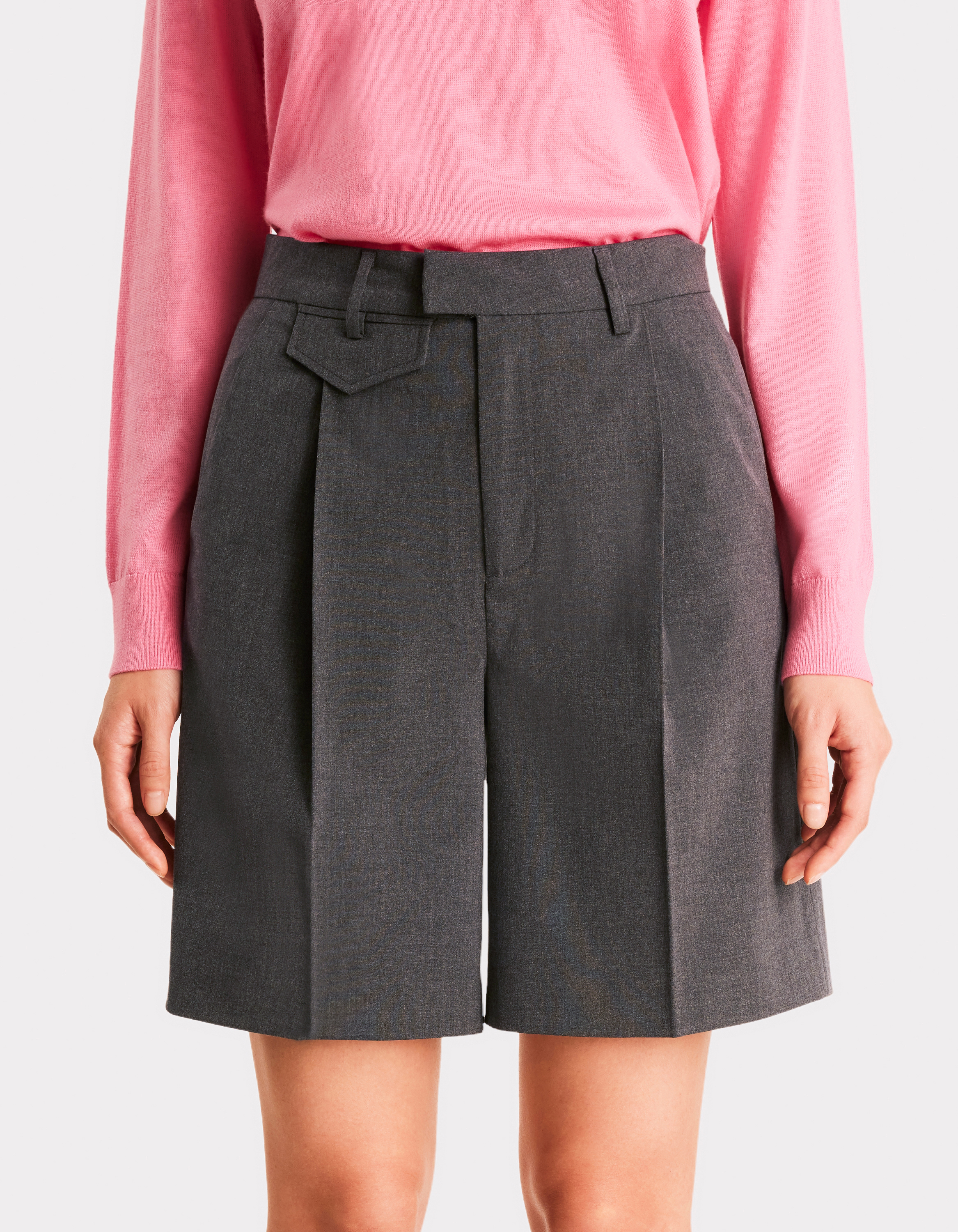 Bermuda habillé - gris - celio - Modalova