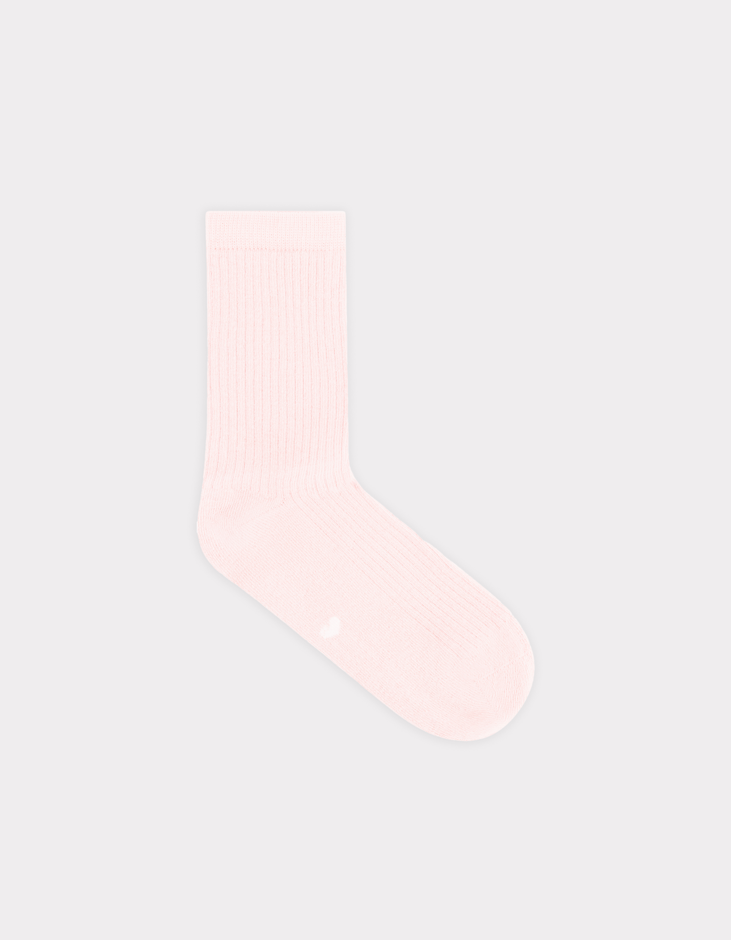 Chaussettes courtes en coton - rose