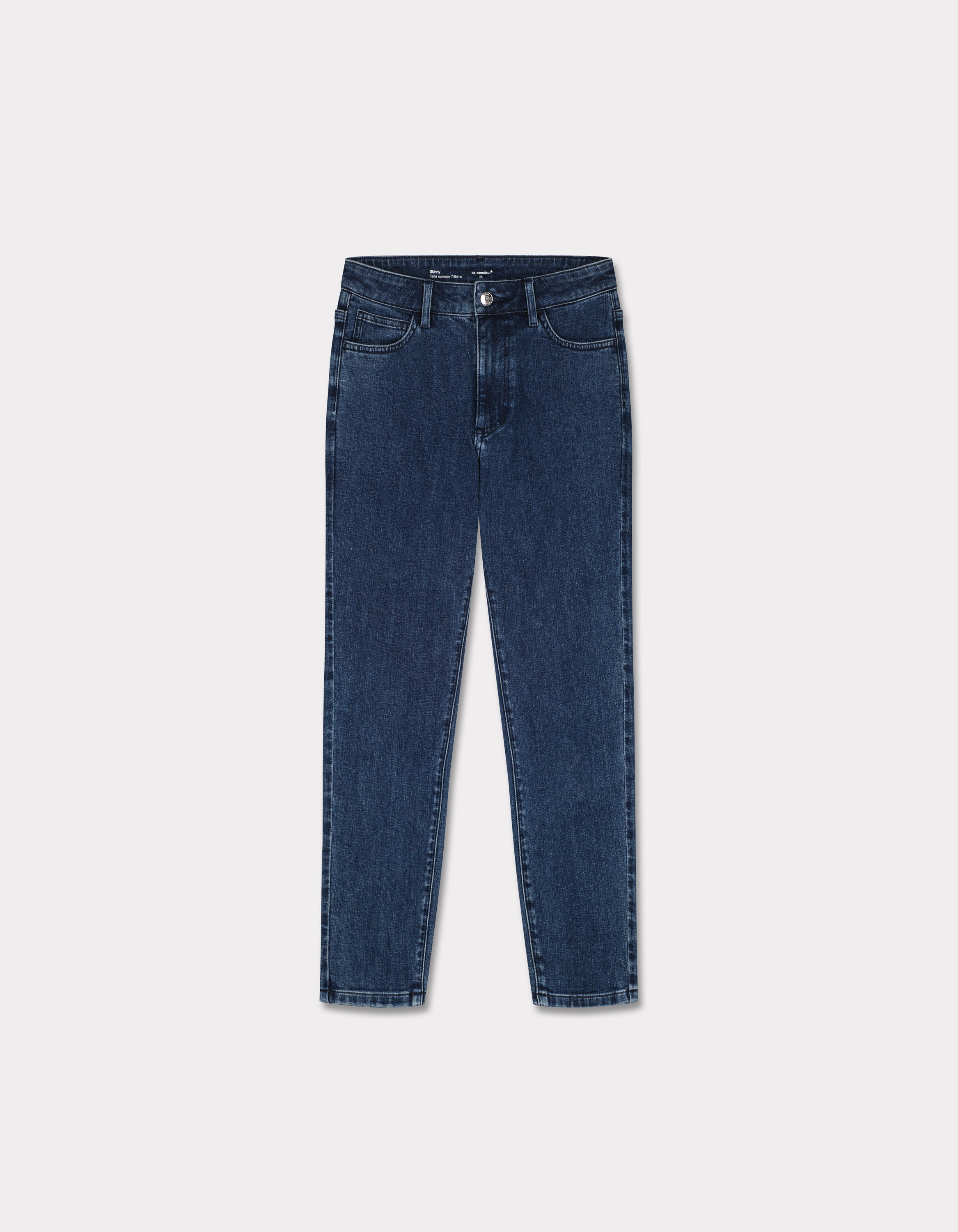 Jean skinny 7/8ème - bleu foncé