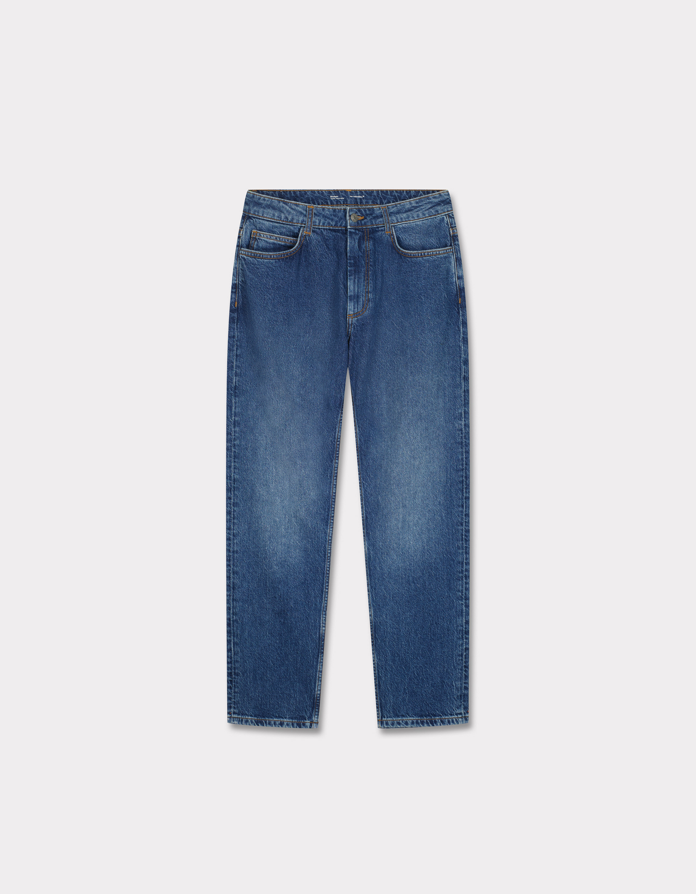 Jean droit confort - bleu