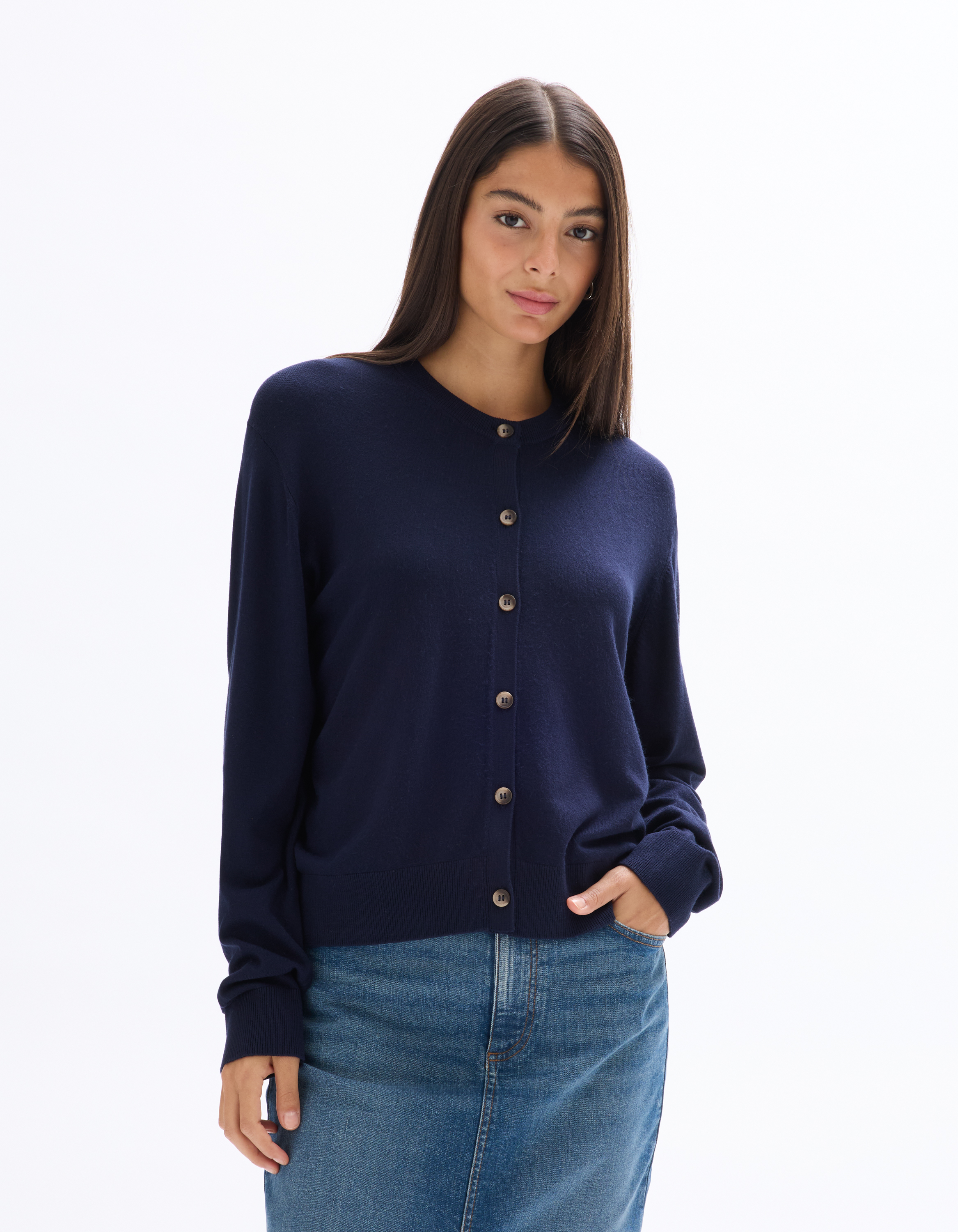 Gilet fluide en viscose ECOVERO™ - celio - Modalova