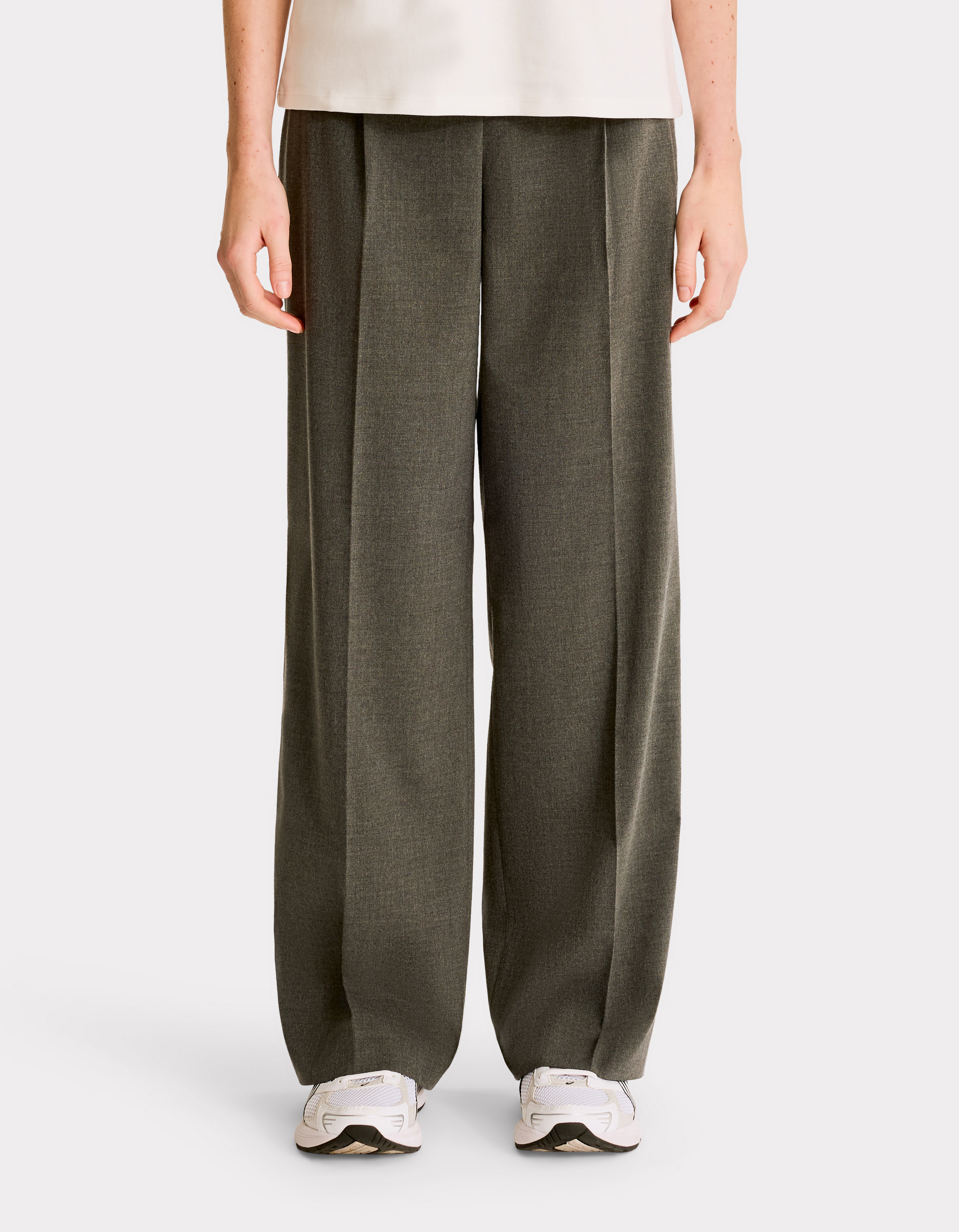 Pantalon large - gris anthracite - celio - Modalova
