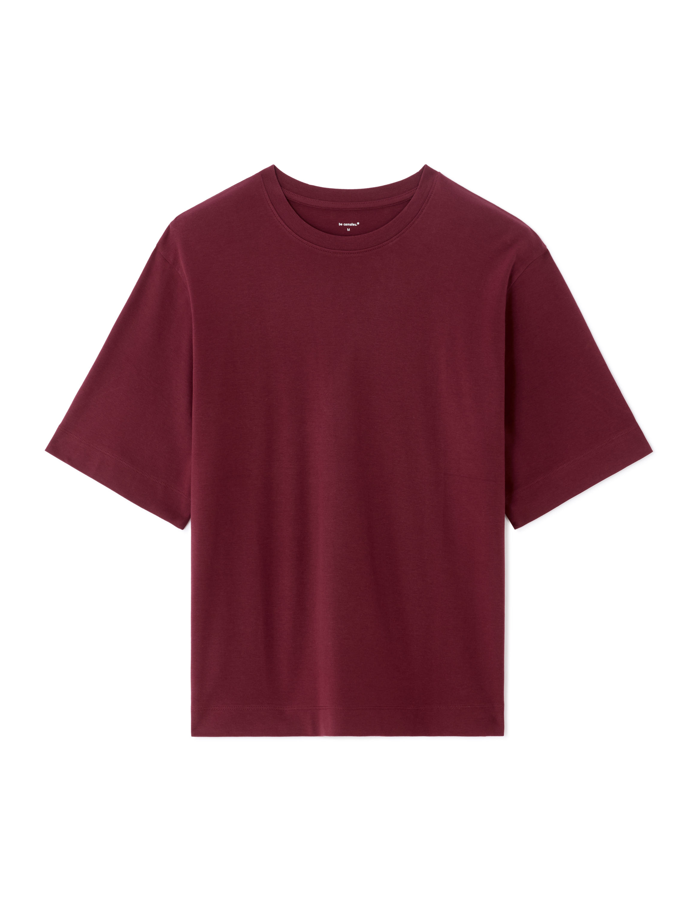 T-shirt épais oversize - violet