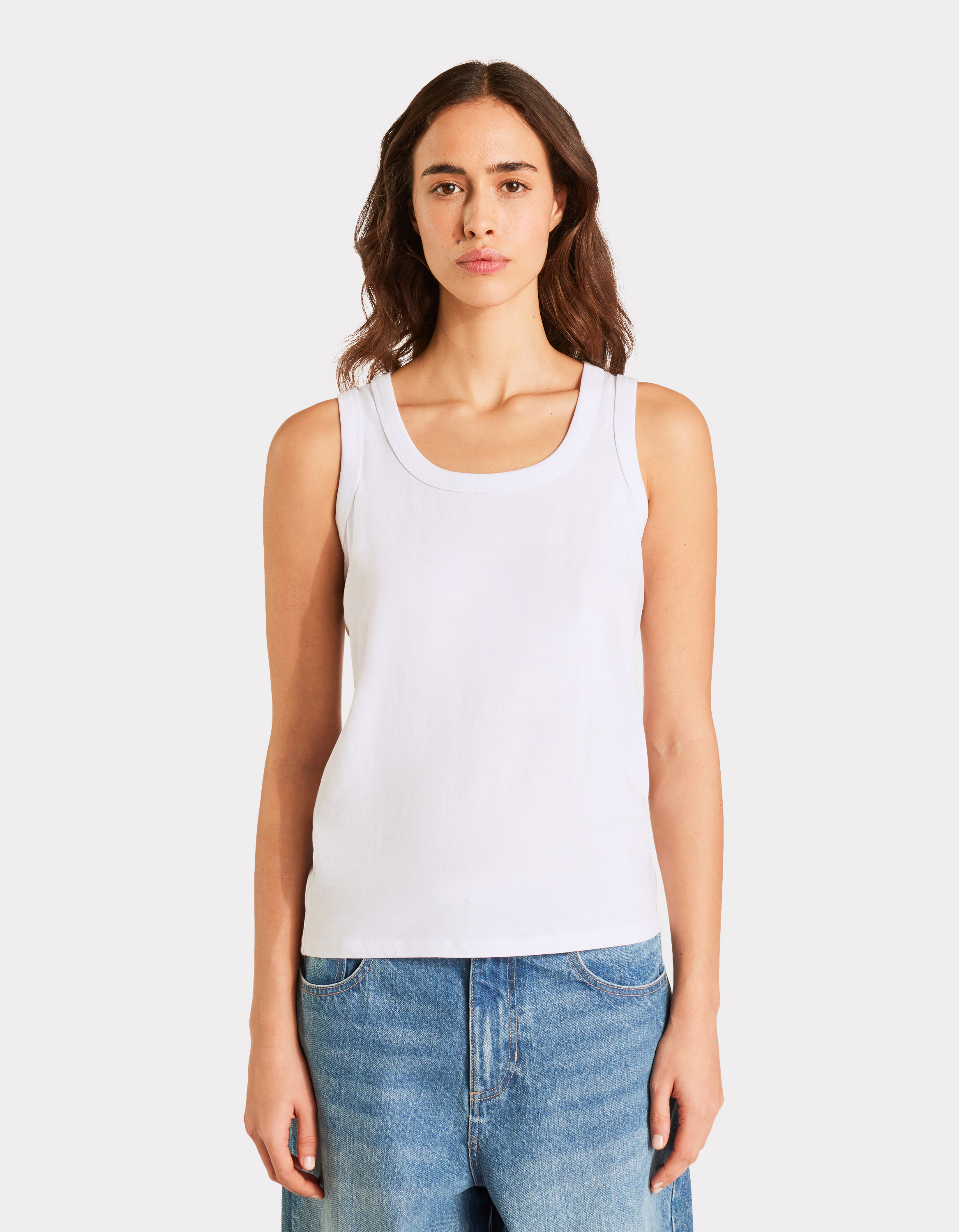 Débardeur à larges bretelles 100% coton - celio - Modalova