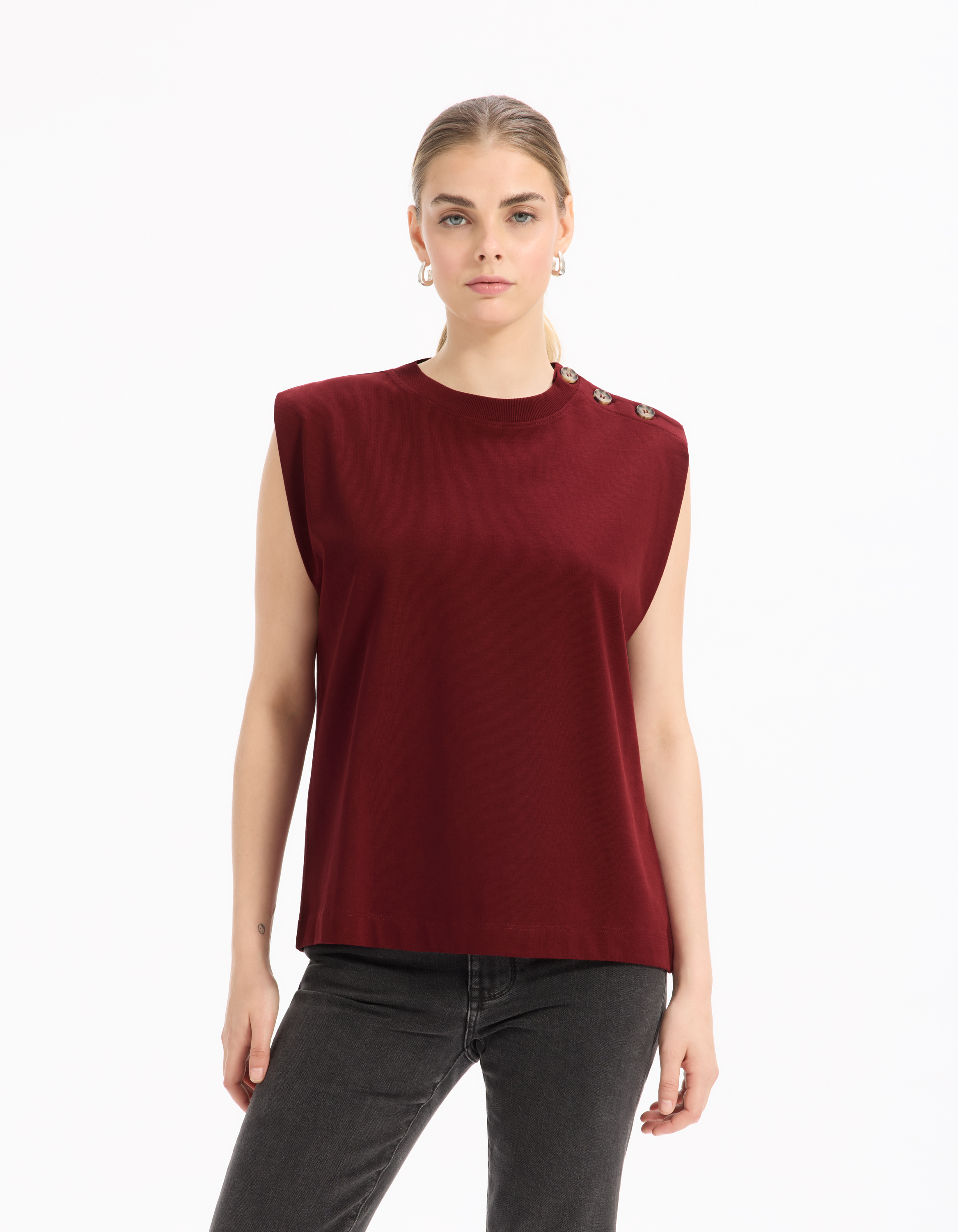 T-shirt sans manches - rouge - celio - Modalova