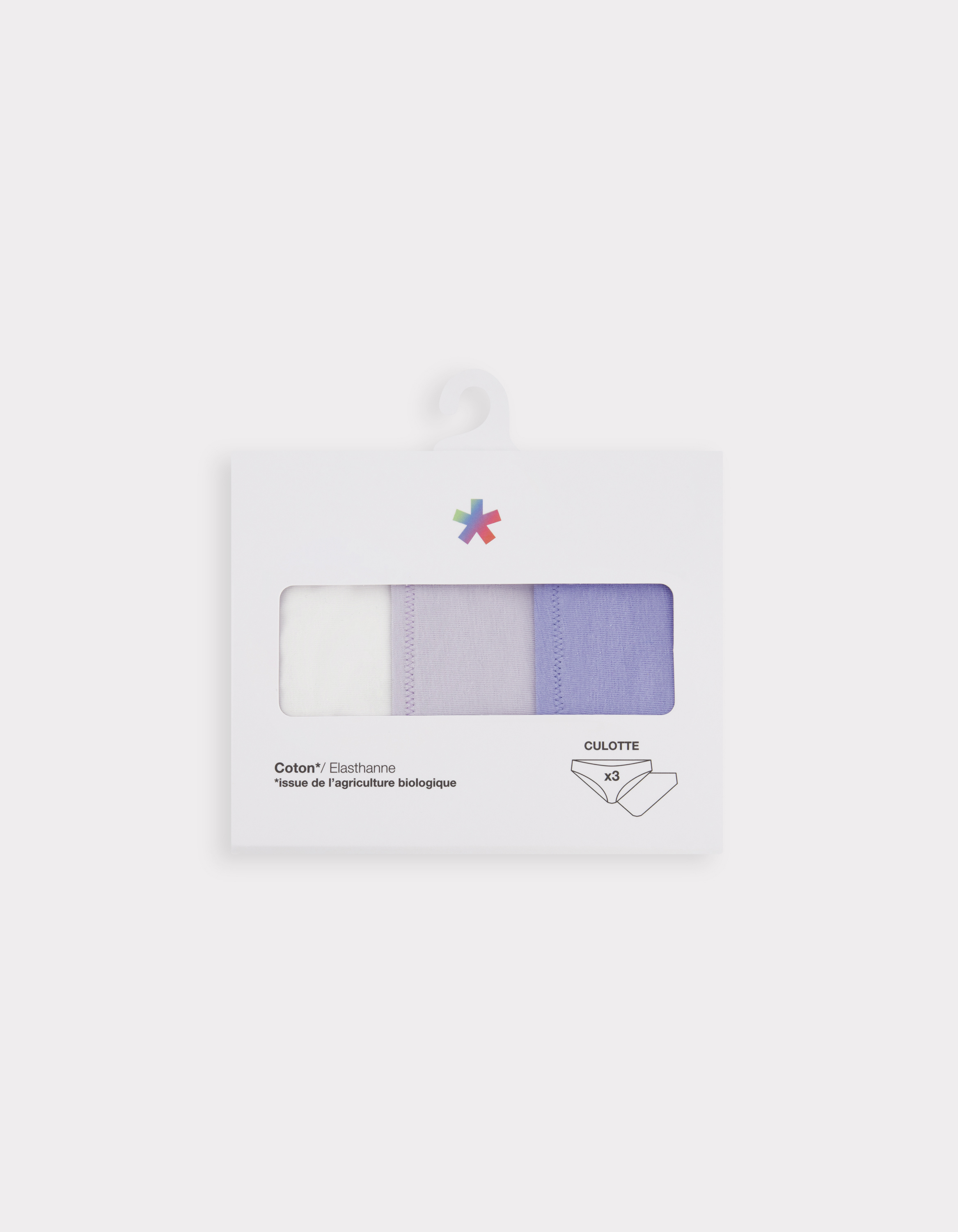 Culotte en coton - violet
