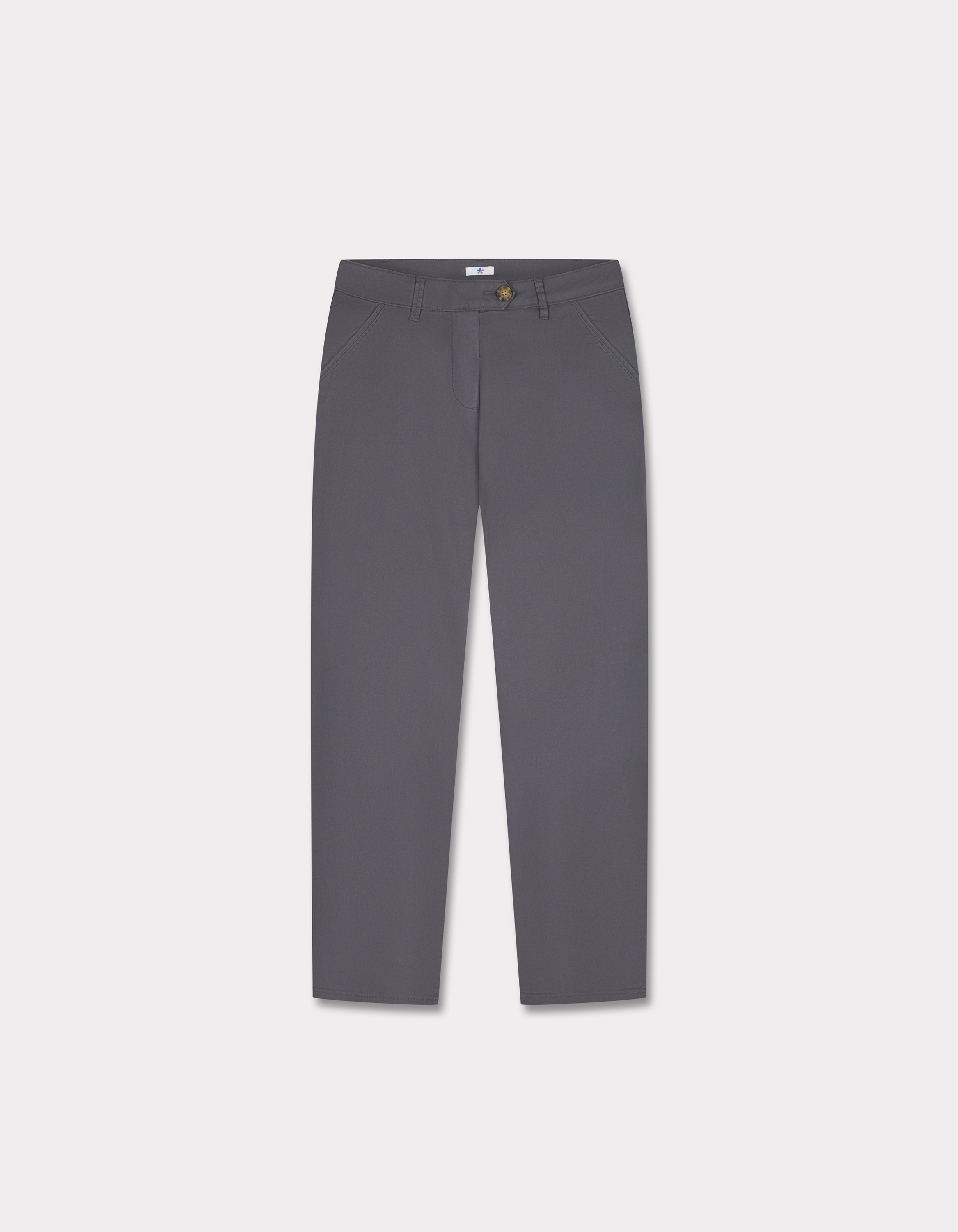 Pantalon chino - gris