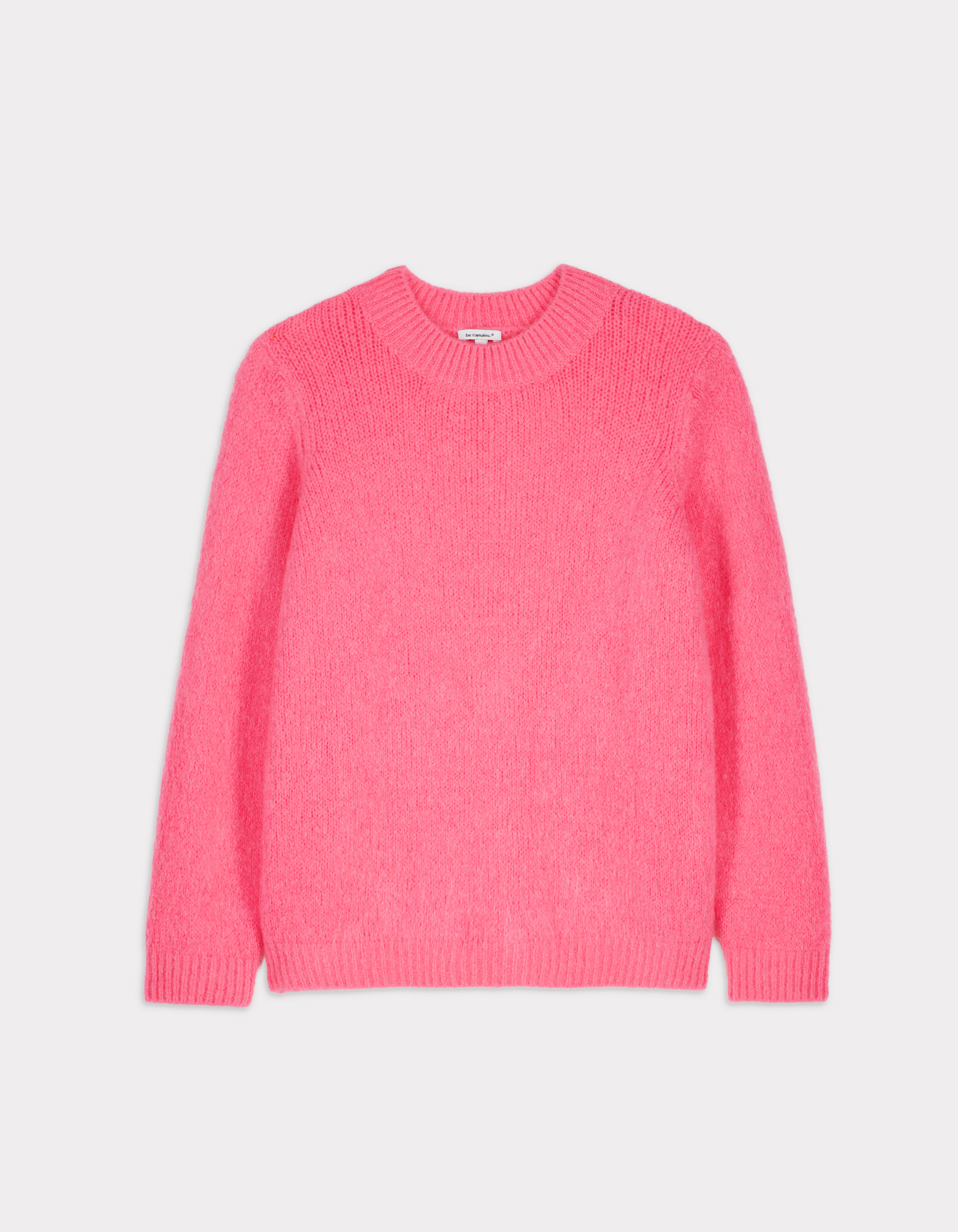 Pull manches longues - rose