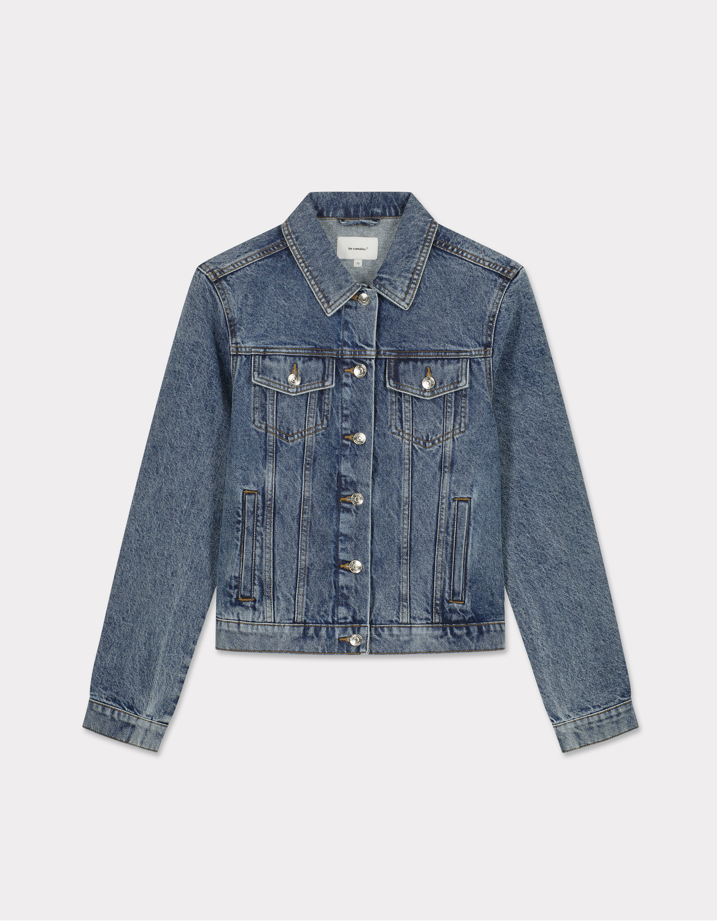 Veste en jean - bleu