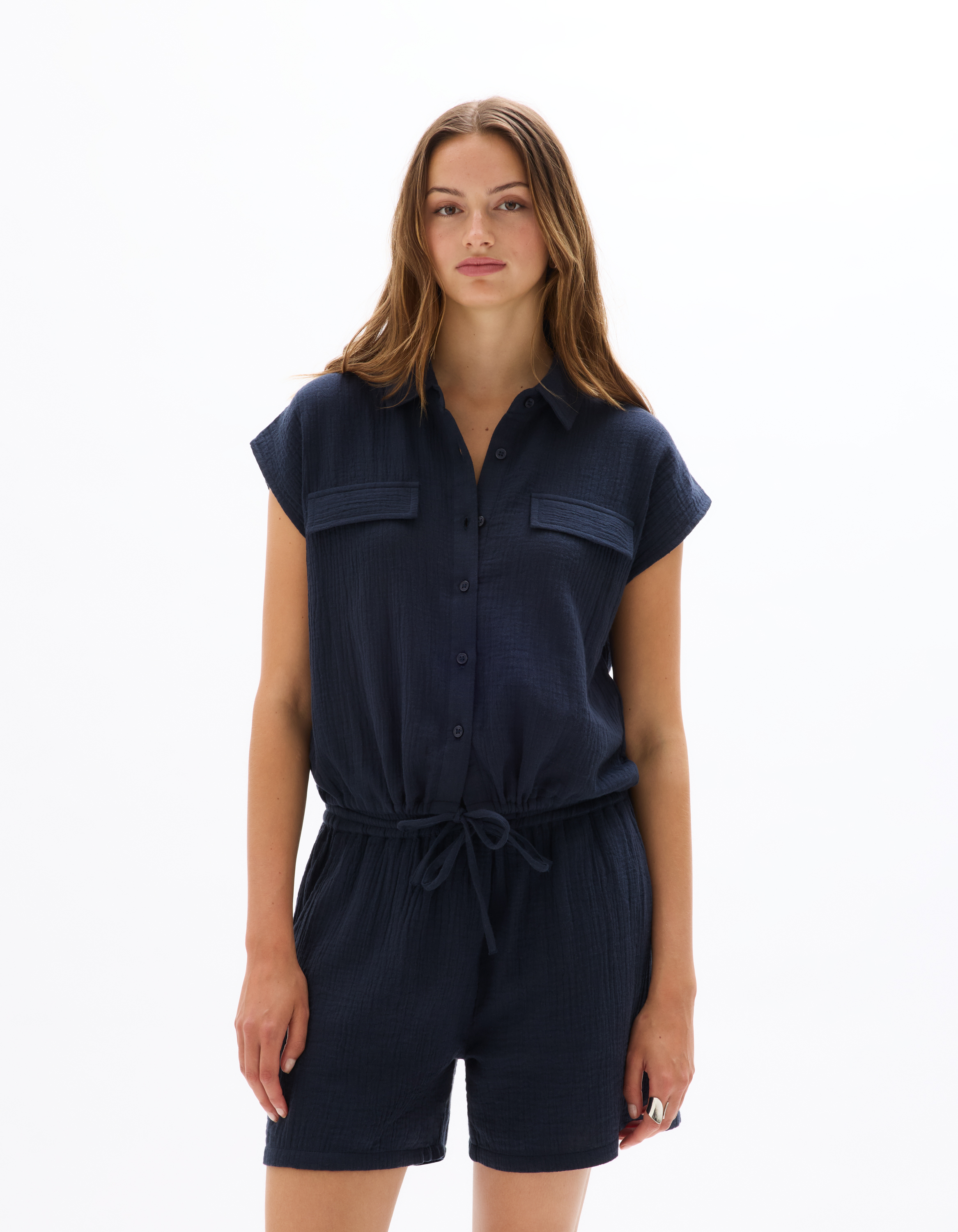Chemisier sans manche en gaze de coton - celio - Modalova