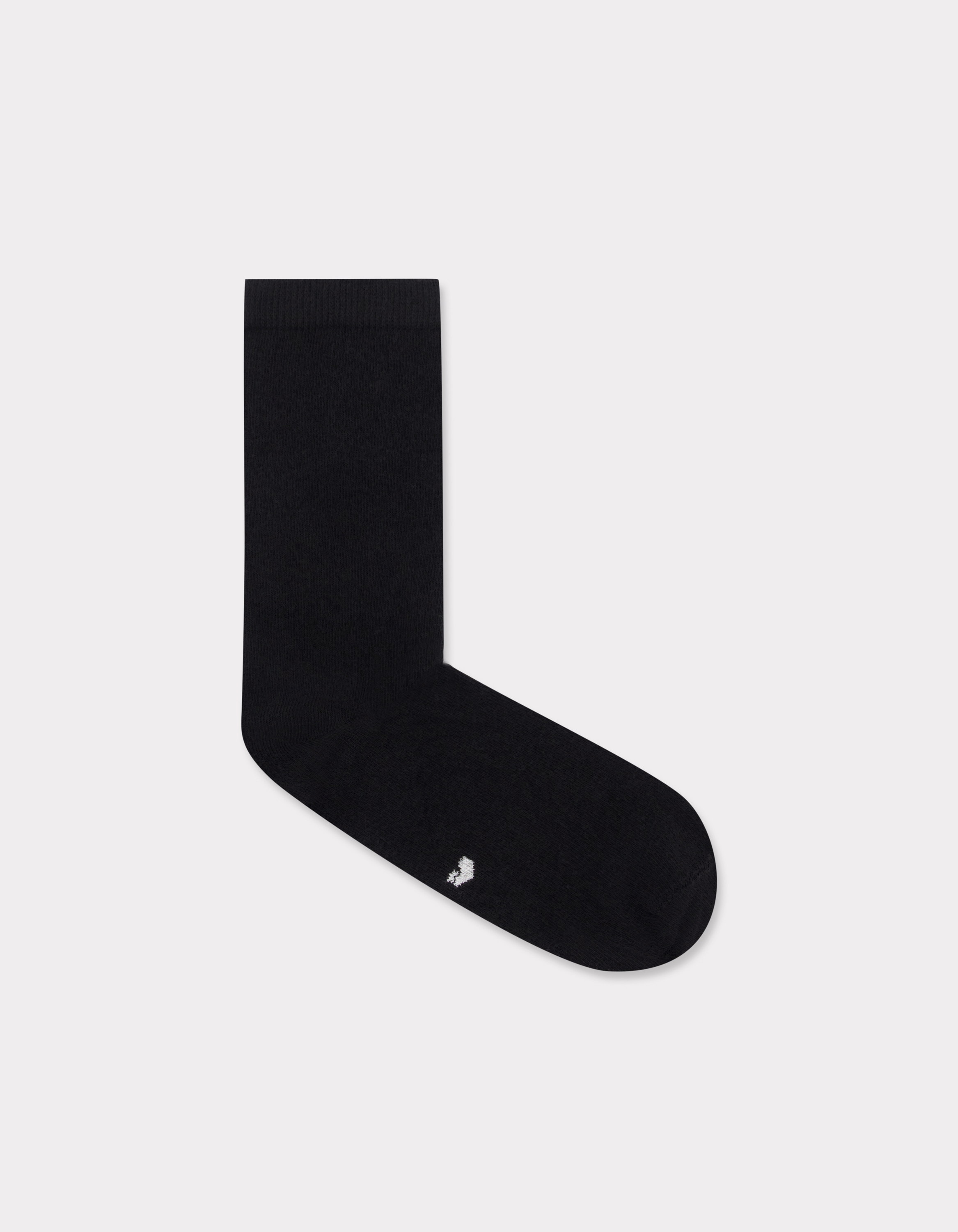 Chaussettes courtes en coton - noir