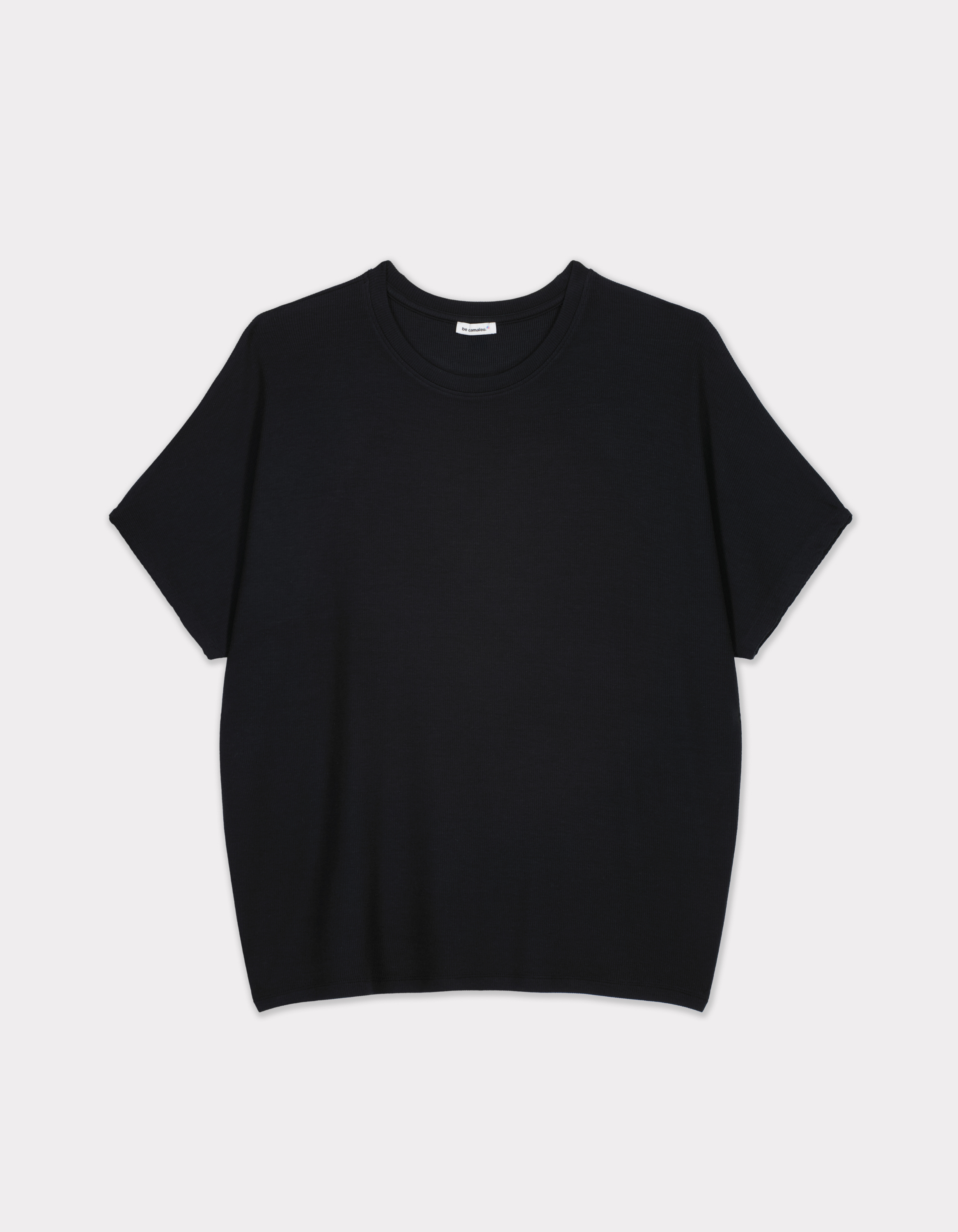 T-shirt en modal - noir