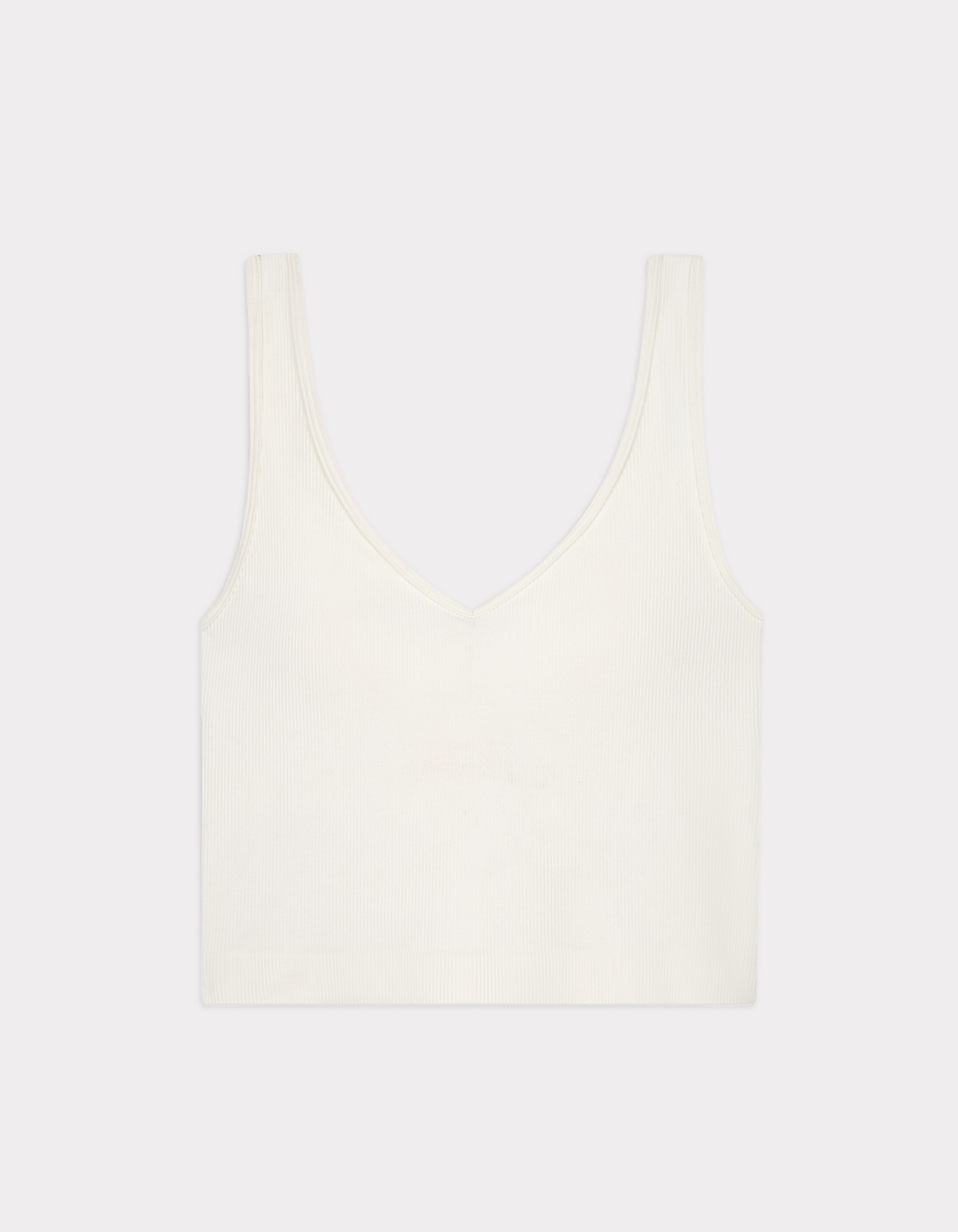 Top sans coutures - écru