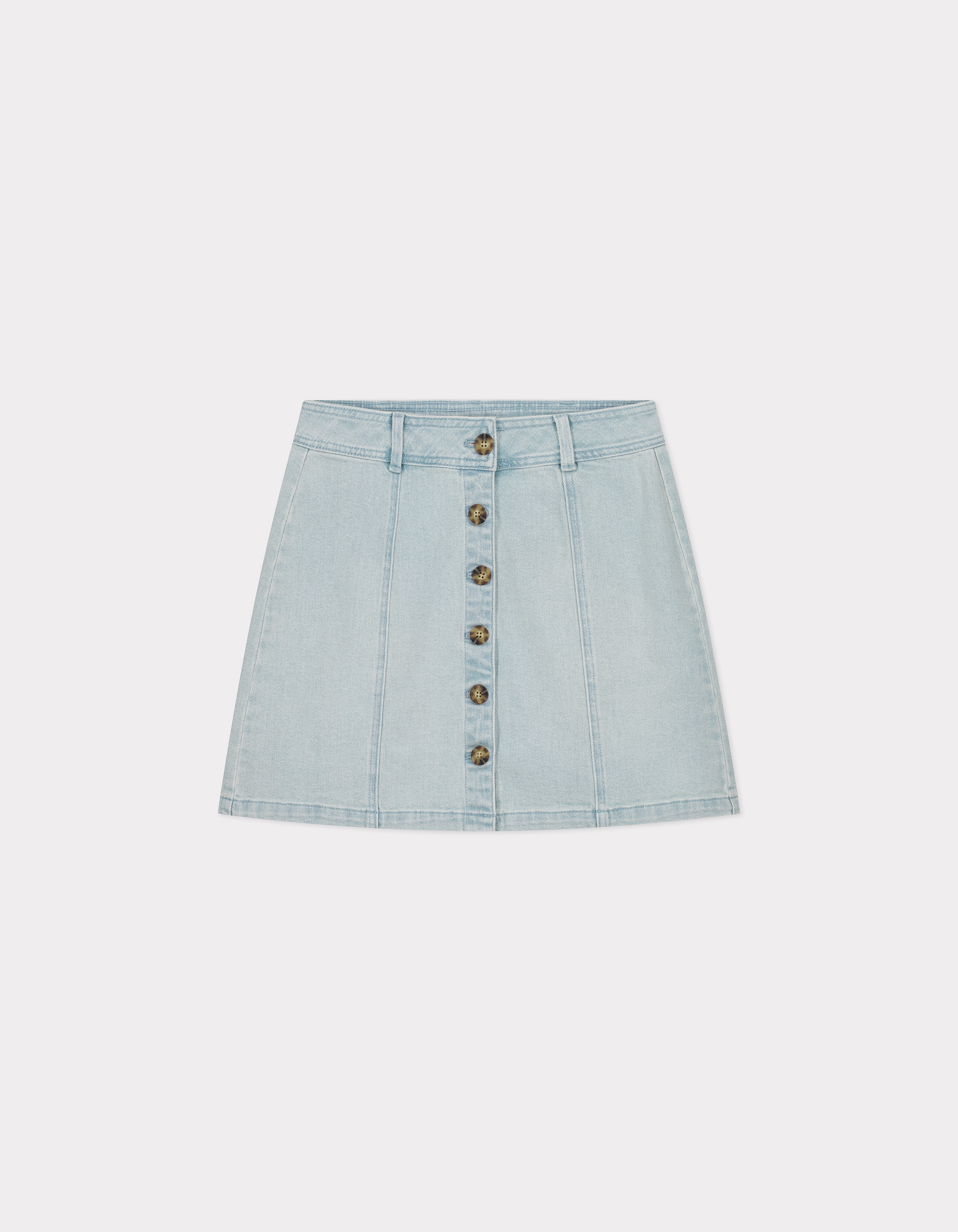 Jupe courte en jean - bleach