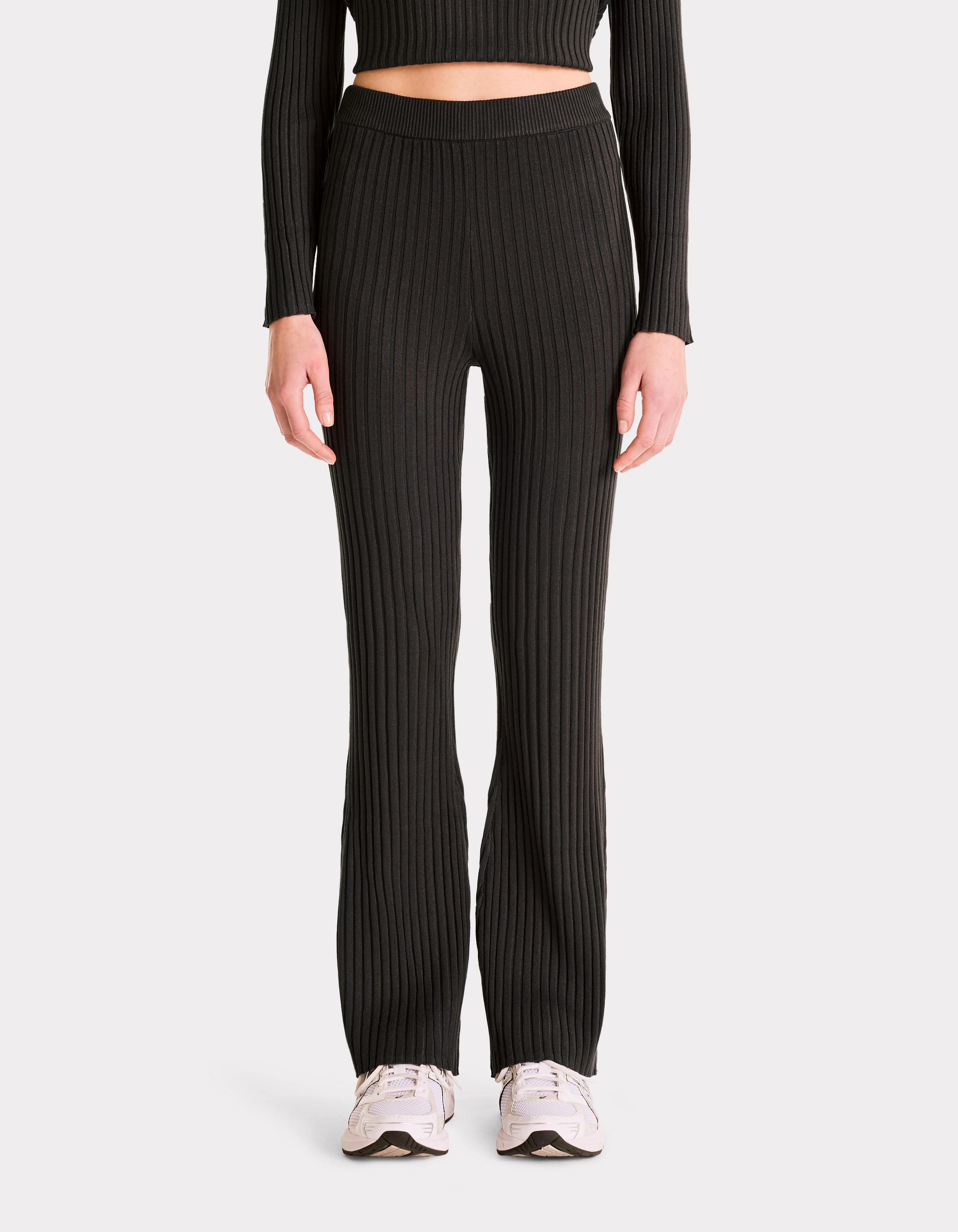 Pantalon en côtes plates - gris - celio - Modalova