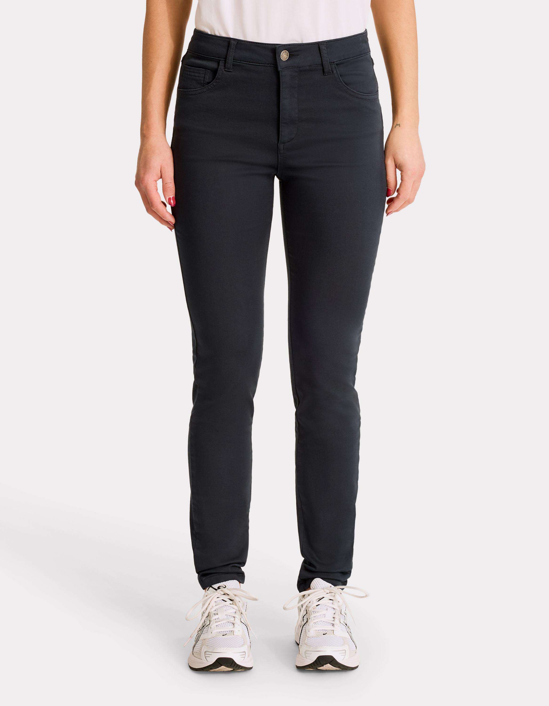 Pantalon slim ultrastretch - marine - celio - Modalova