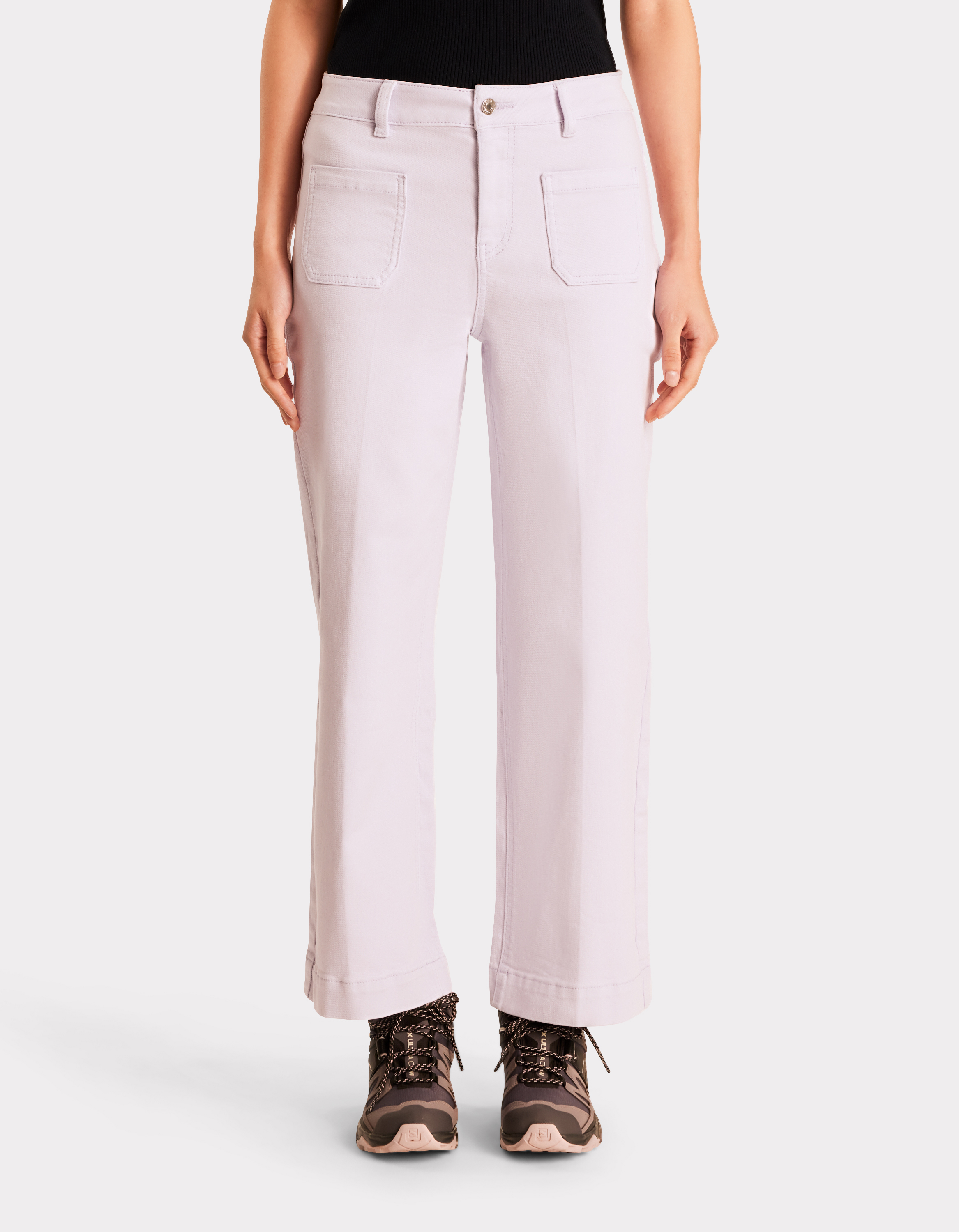 Pantalon large - violet - celio - Modalova
