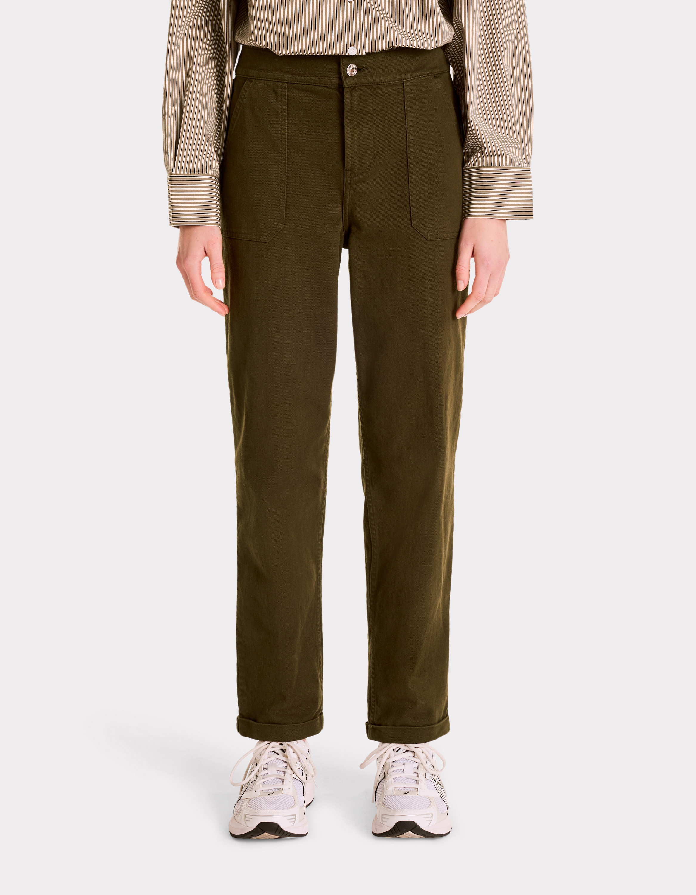 Pantalon cargo - vert - celio - Modalova