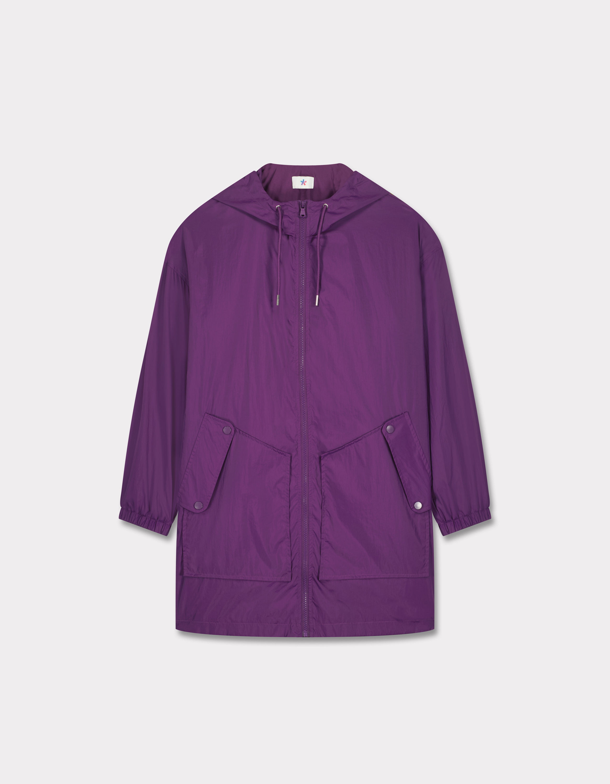 Parka resserable - violet