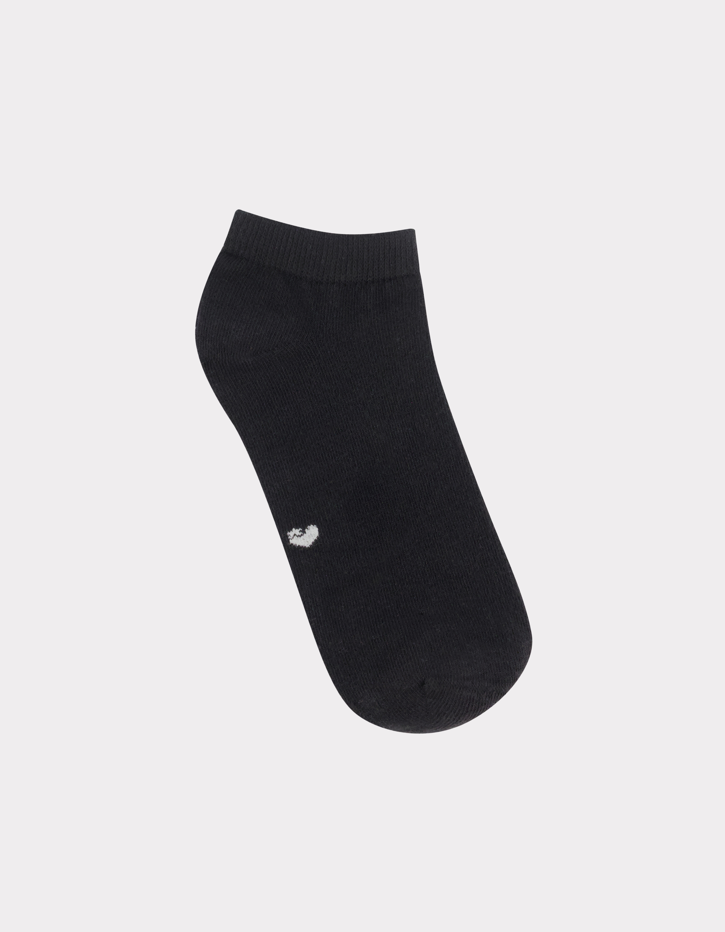 Socquettes en jersey - noir